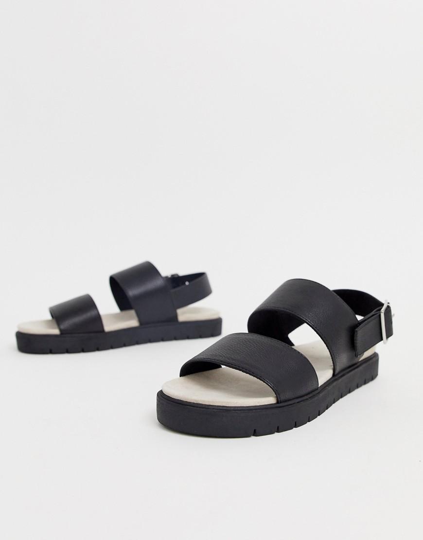 monki double strap sandals