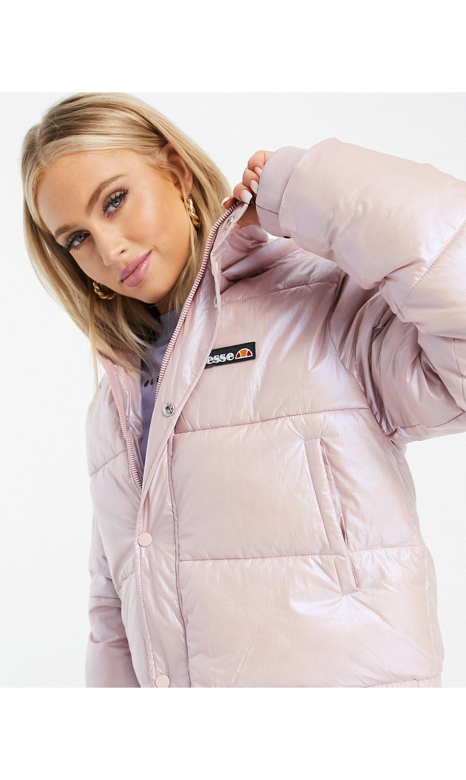 ellesse white puffer jacket