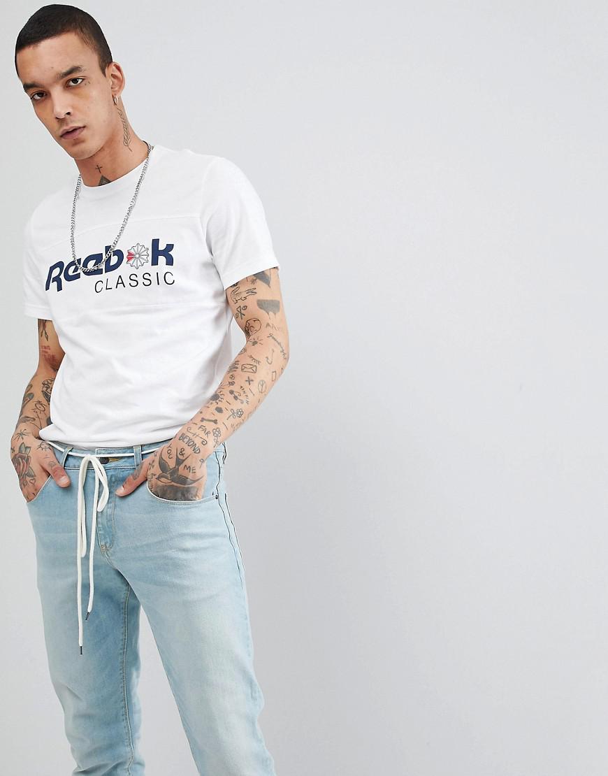 reebok classic logo t shirt