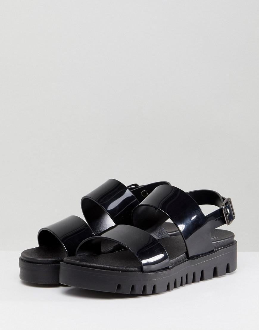 chunky jelly sandals