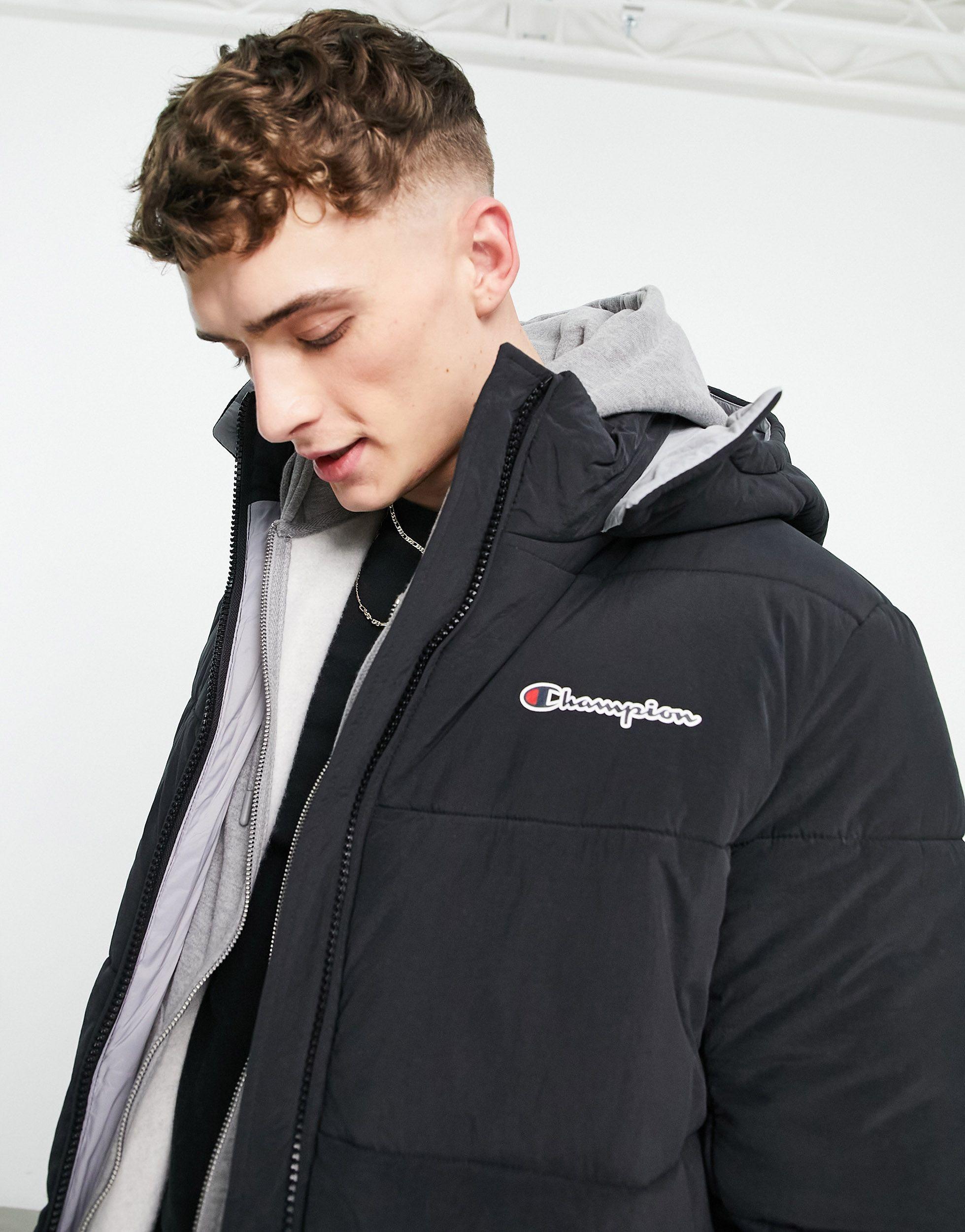 Men's champion top bubble coat