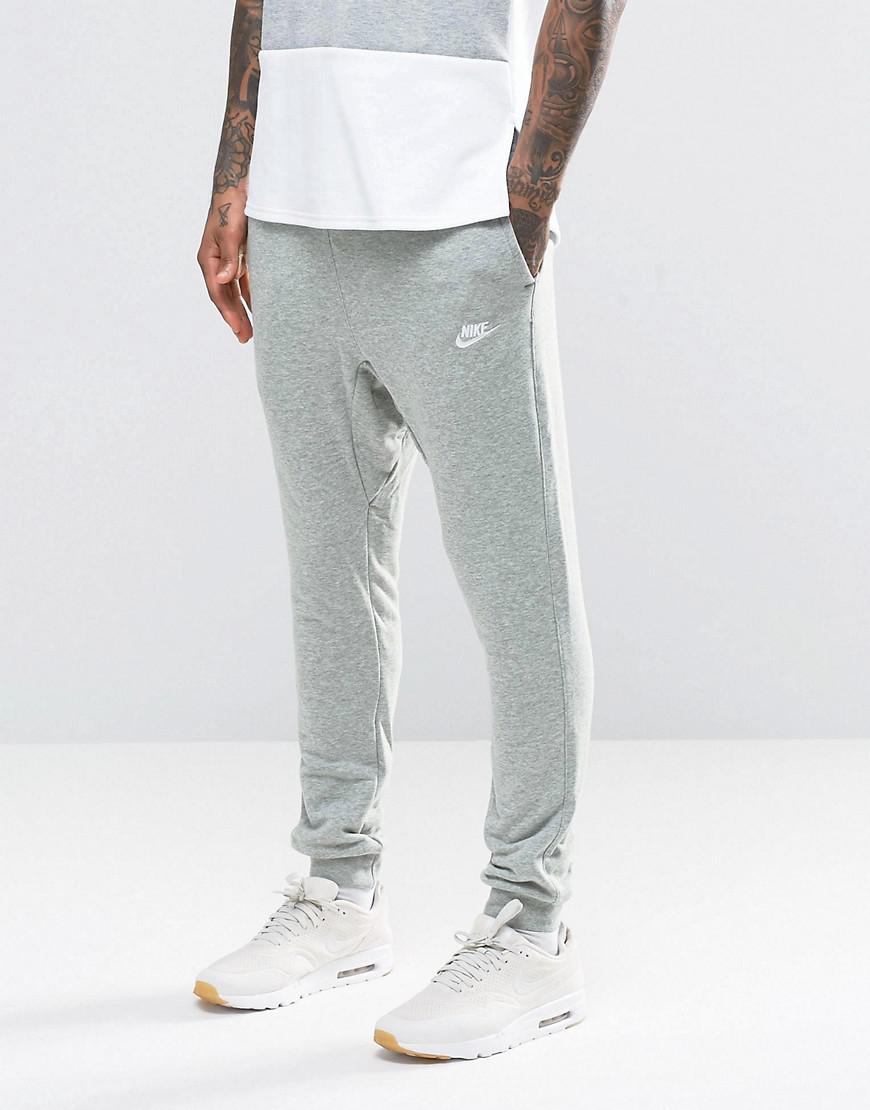 grey skinny joggers nike