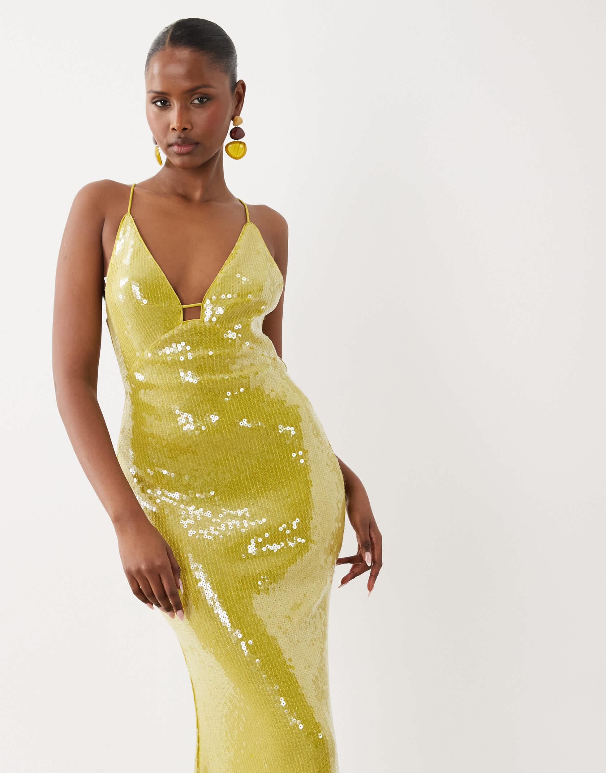 Designer Asos Plunge Maxi Dresses for Women - Up to 75% off | Lyst