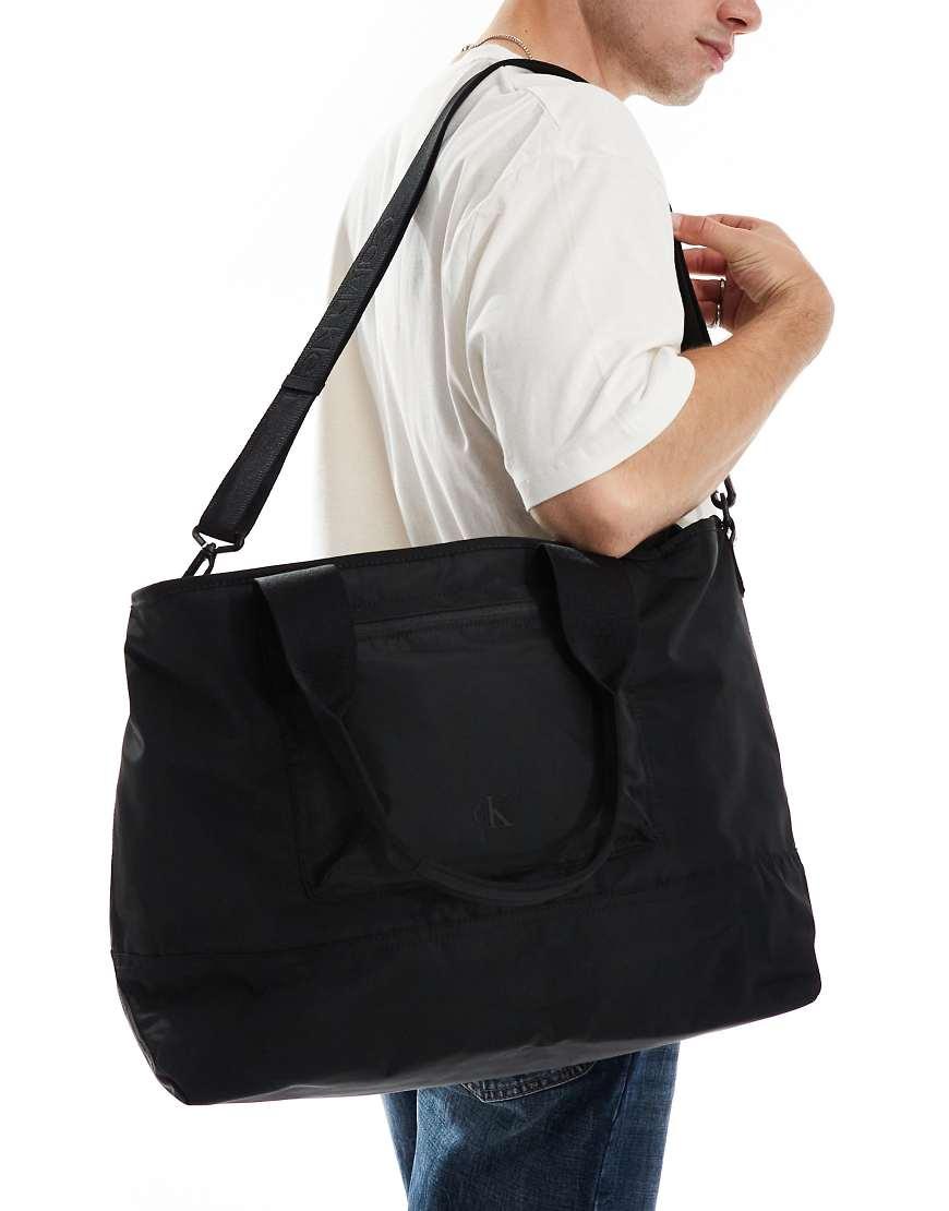Calvin klein nylon tote new arrivals