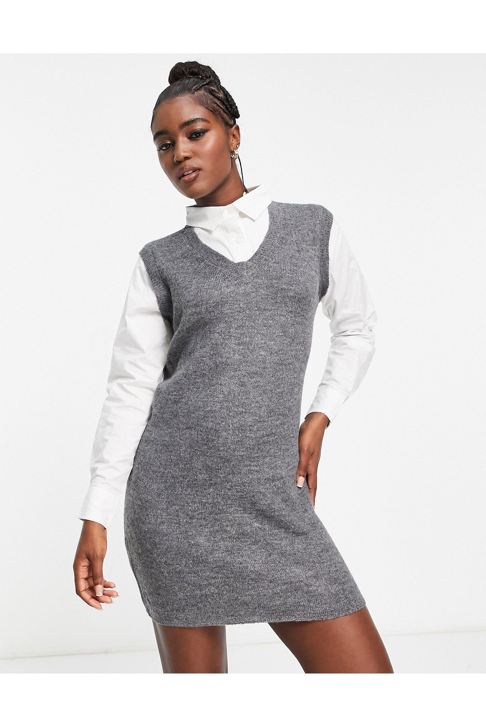 Robe pull 2 en 1 Jdy en coloris Gris | Lyst