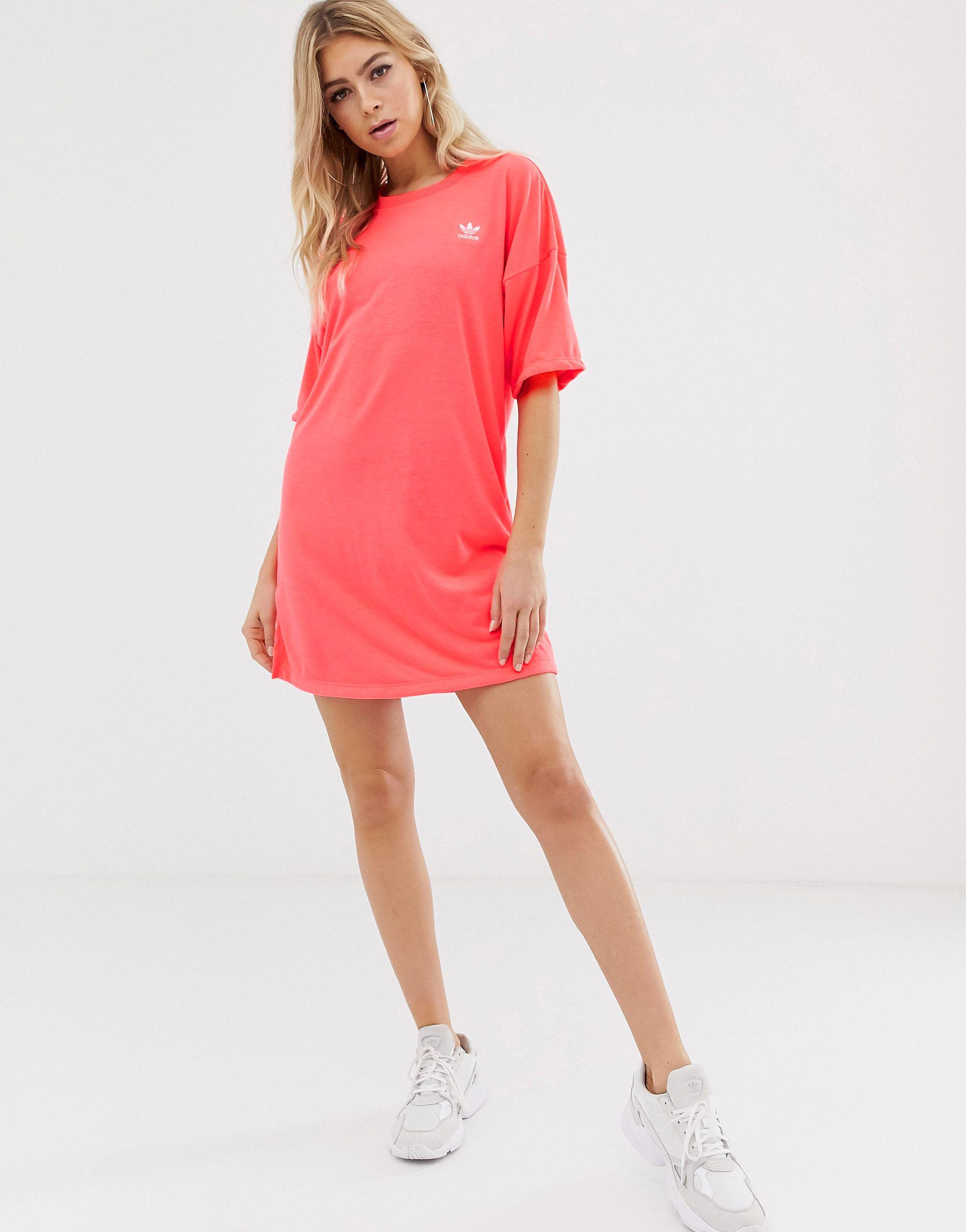 Adidas Pink T Shirt Dress on Sale, SAVE 36% - aveclumiere.com