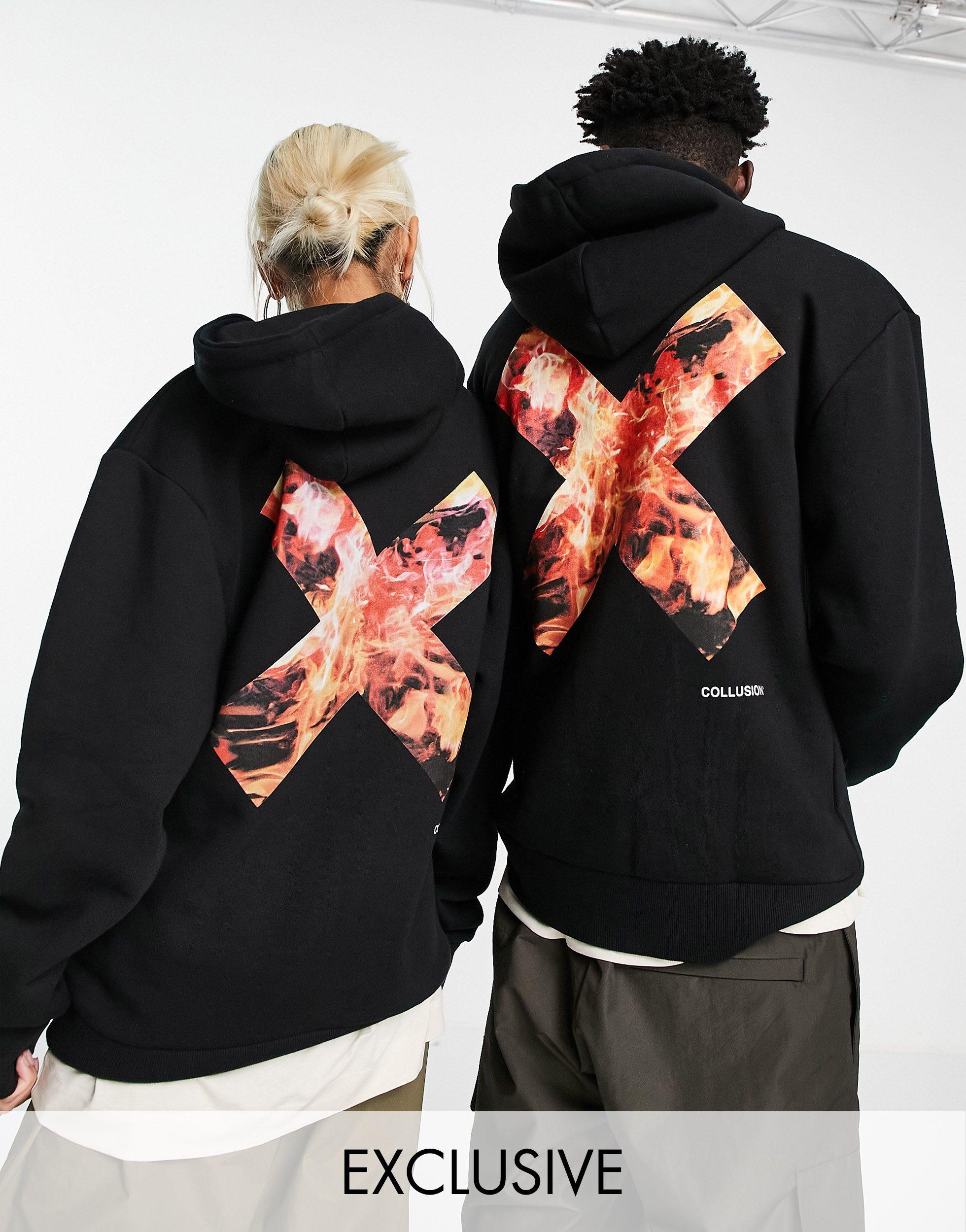 supreme x off white hoodie