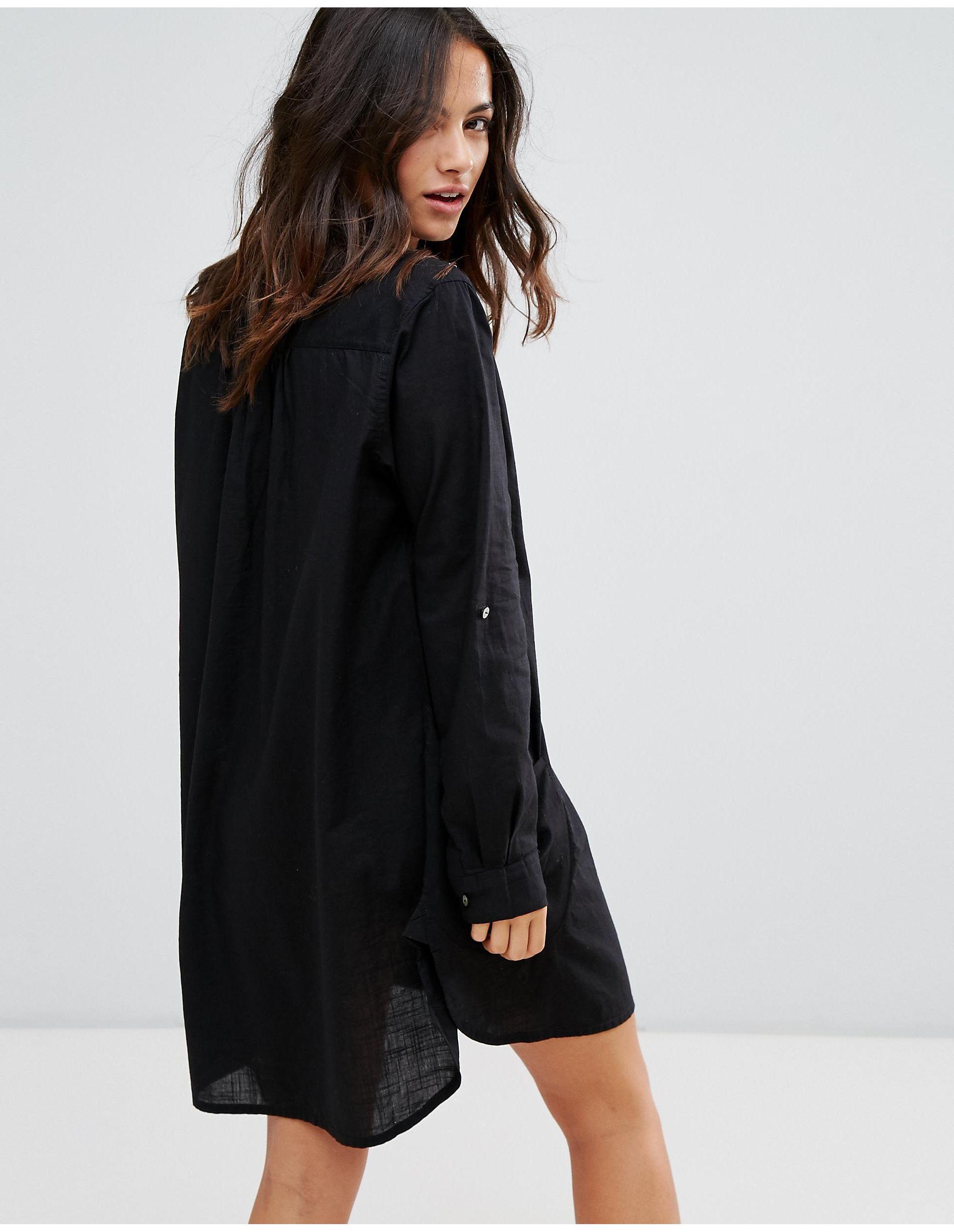 boyfriend beach shirt