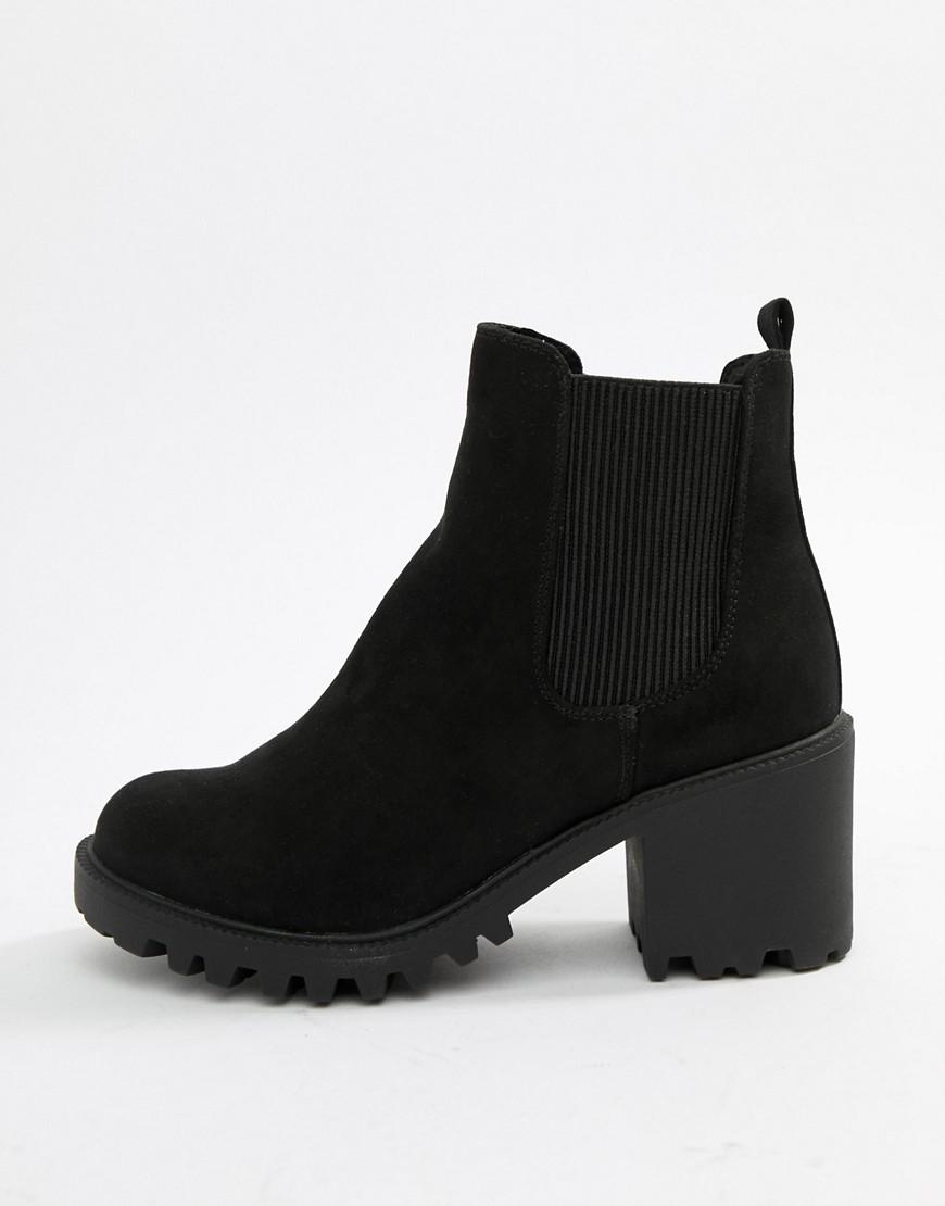 View River Island Chunky Chelsea Boots PNG
