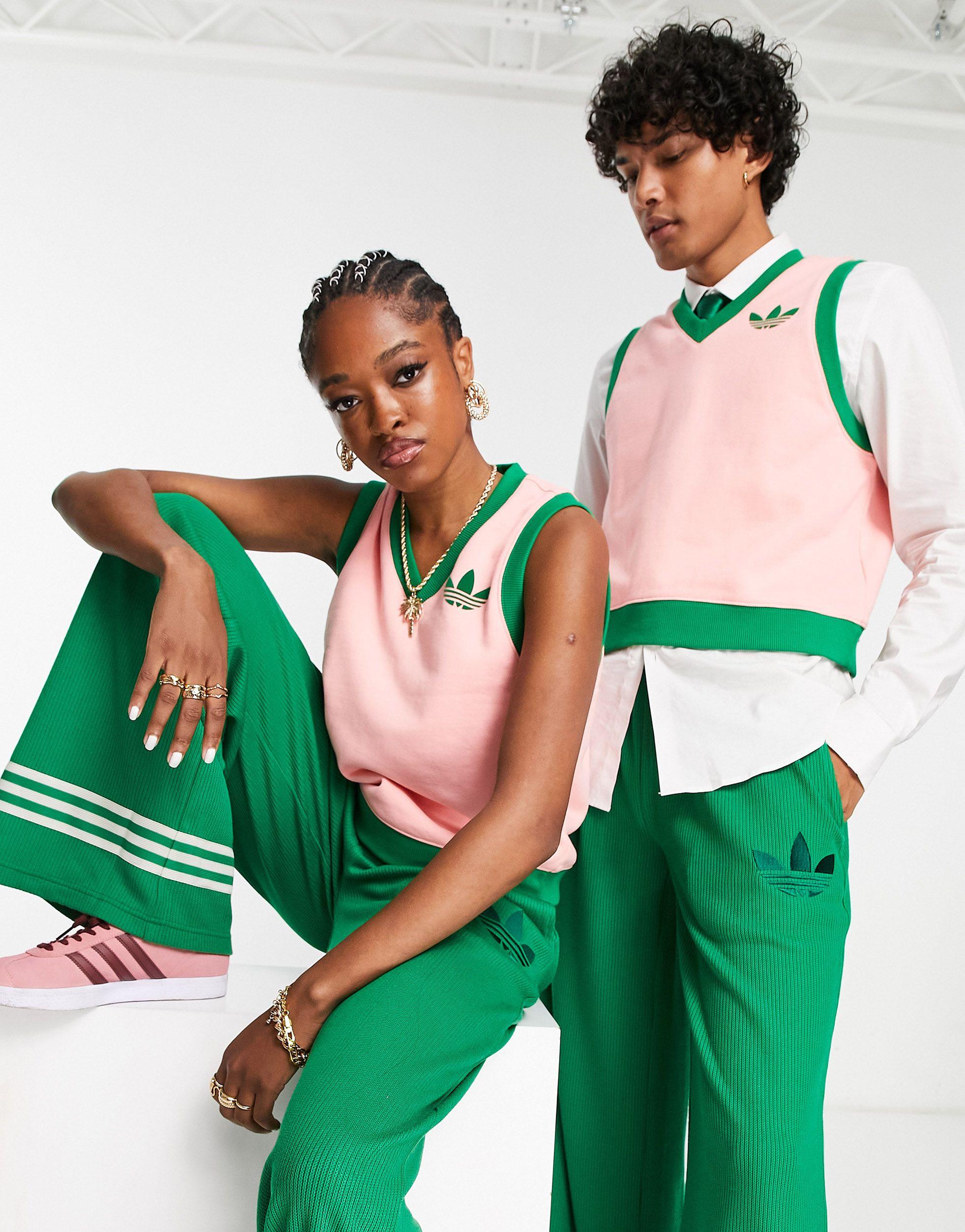 Green Flared trousers ADIDAS Originals - Vitkac Canada