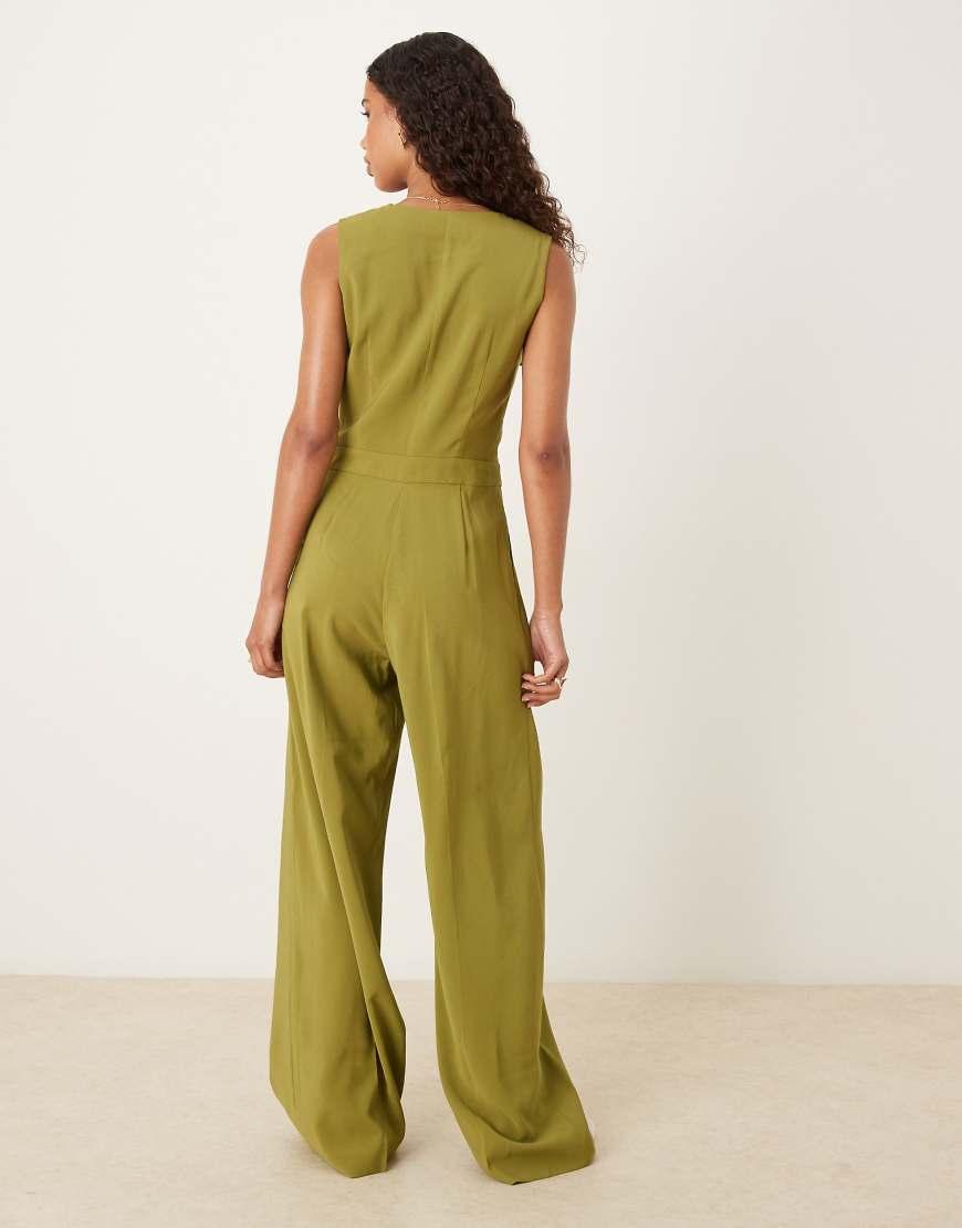 Mango Outlet Mono Vaquero Largo Mujer Vaquero Cremallera Mono