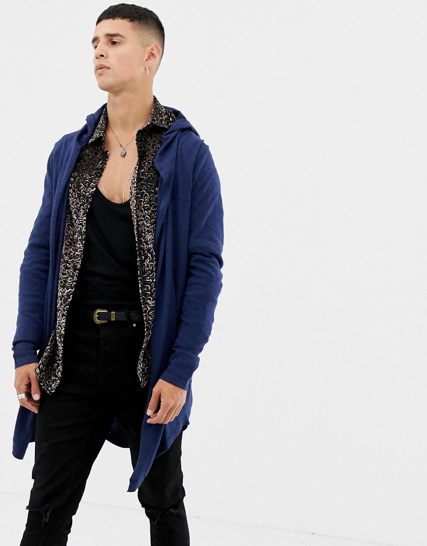 asos hooded cardigan