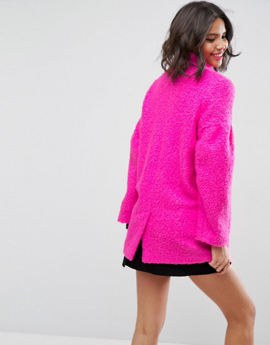 puff shoulder coat