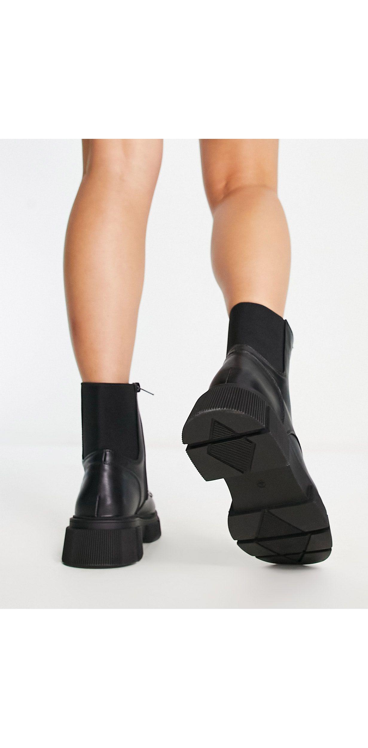 New look zip boots cheap