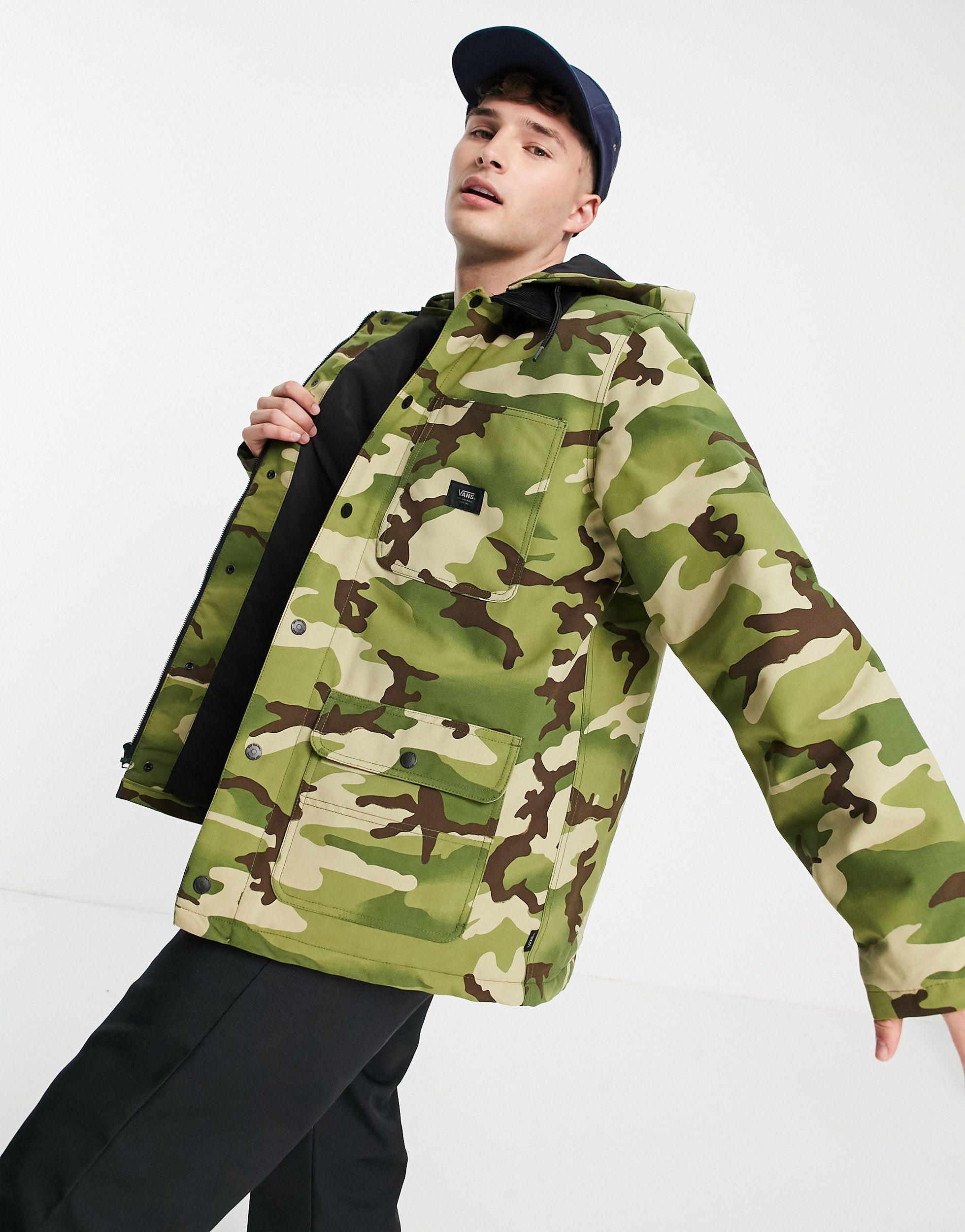 vans army jacket