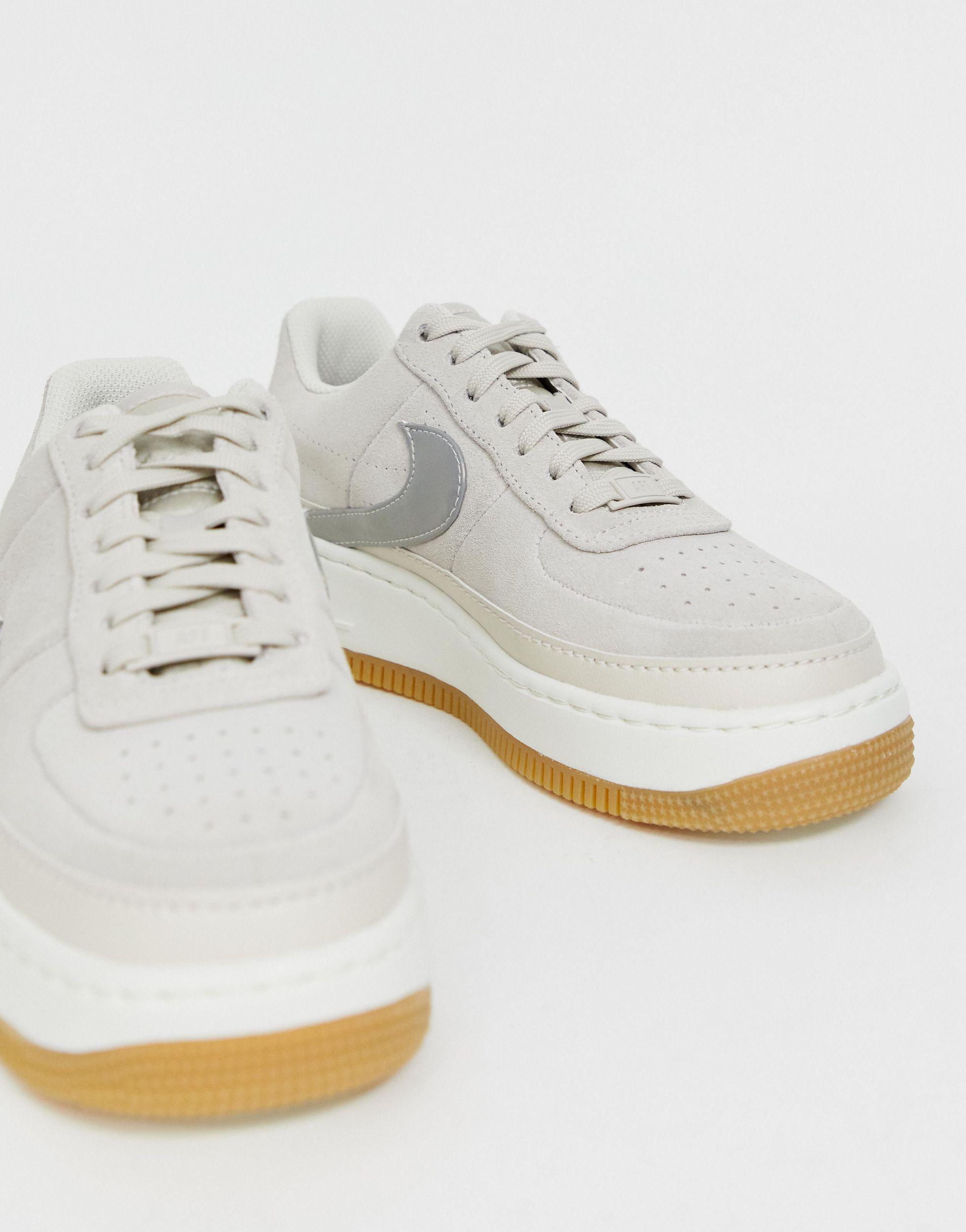 nike sand air force 1 jester trainers