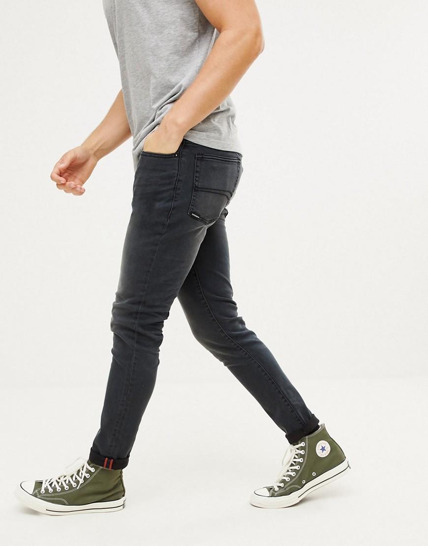 superdry black skinny jeans