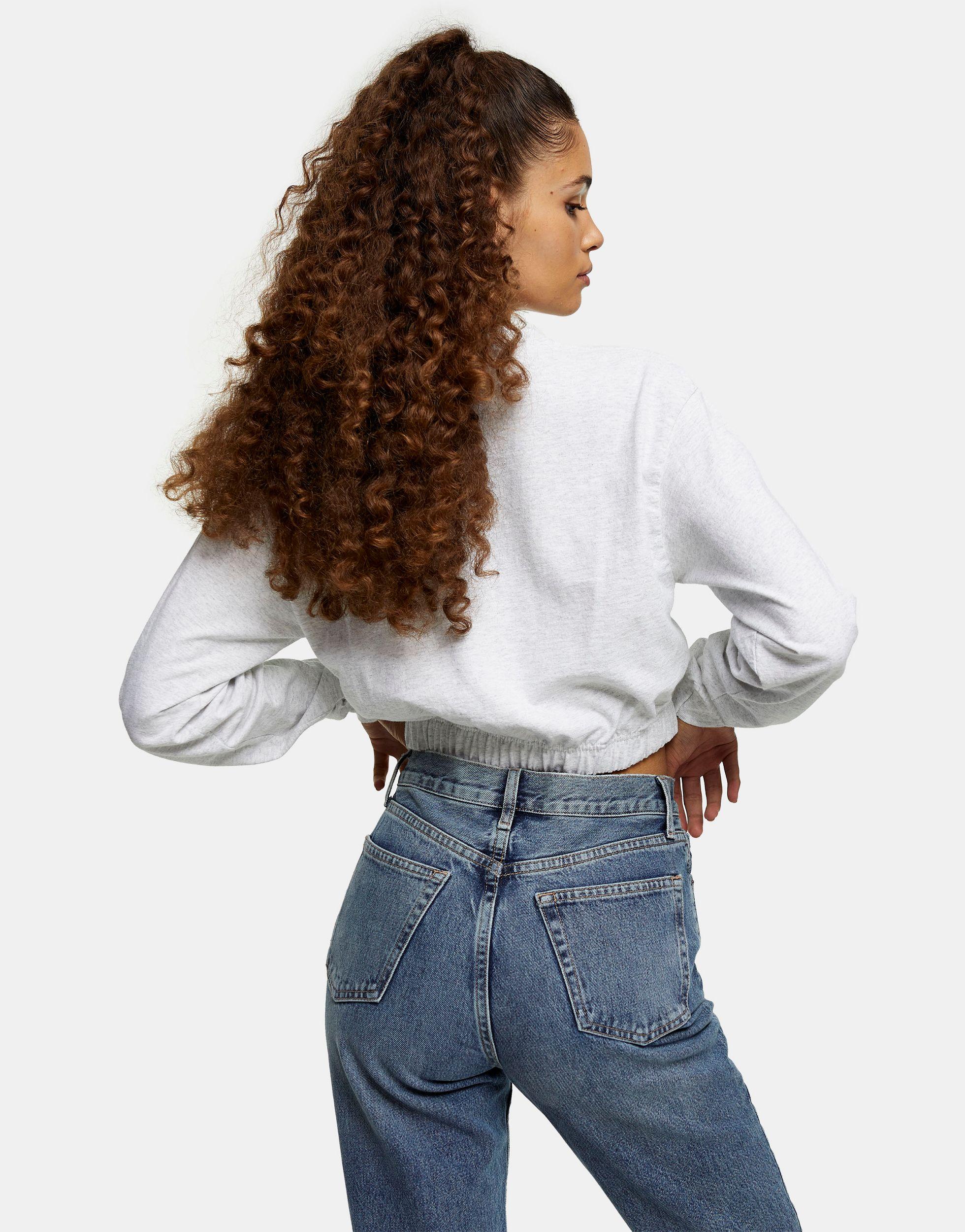 topshop straight leg dad jeans