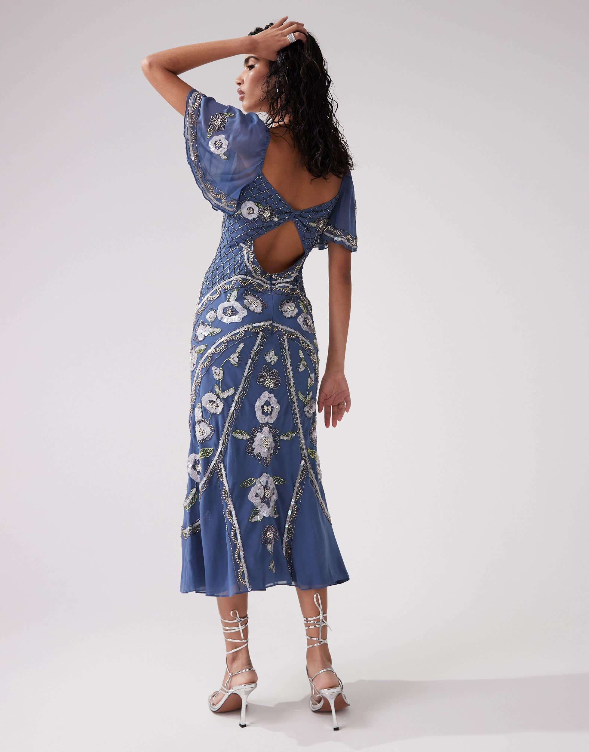 apres midi dresses MEADOW CUTOUT MIDI DRESS – Nina Aprés Swim