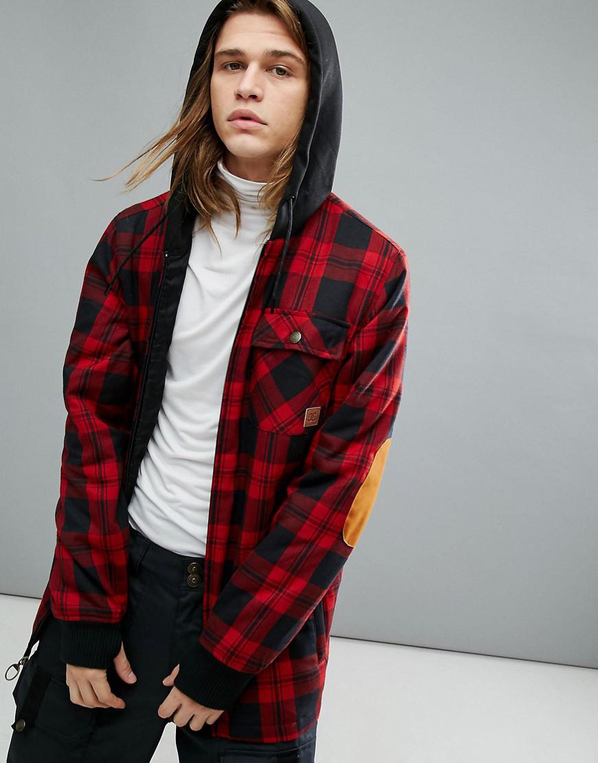 flannel snow jacket