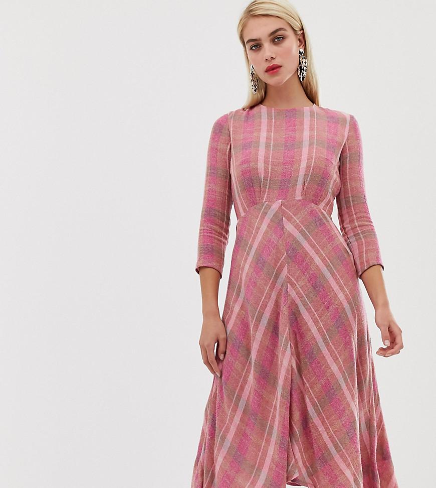 Gingham Vestido Midi Cuadros Mango Pichi Cuadros Mango Pichis