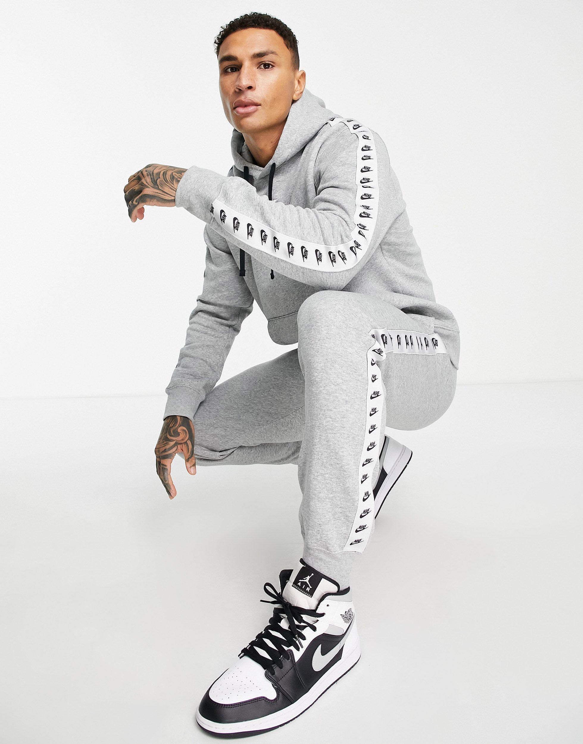 Nike – trainingsanzug-set aus fleece in Weiß für Herren | Lyst DE