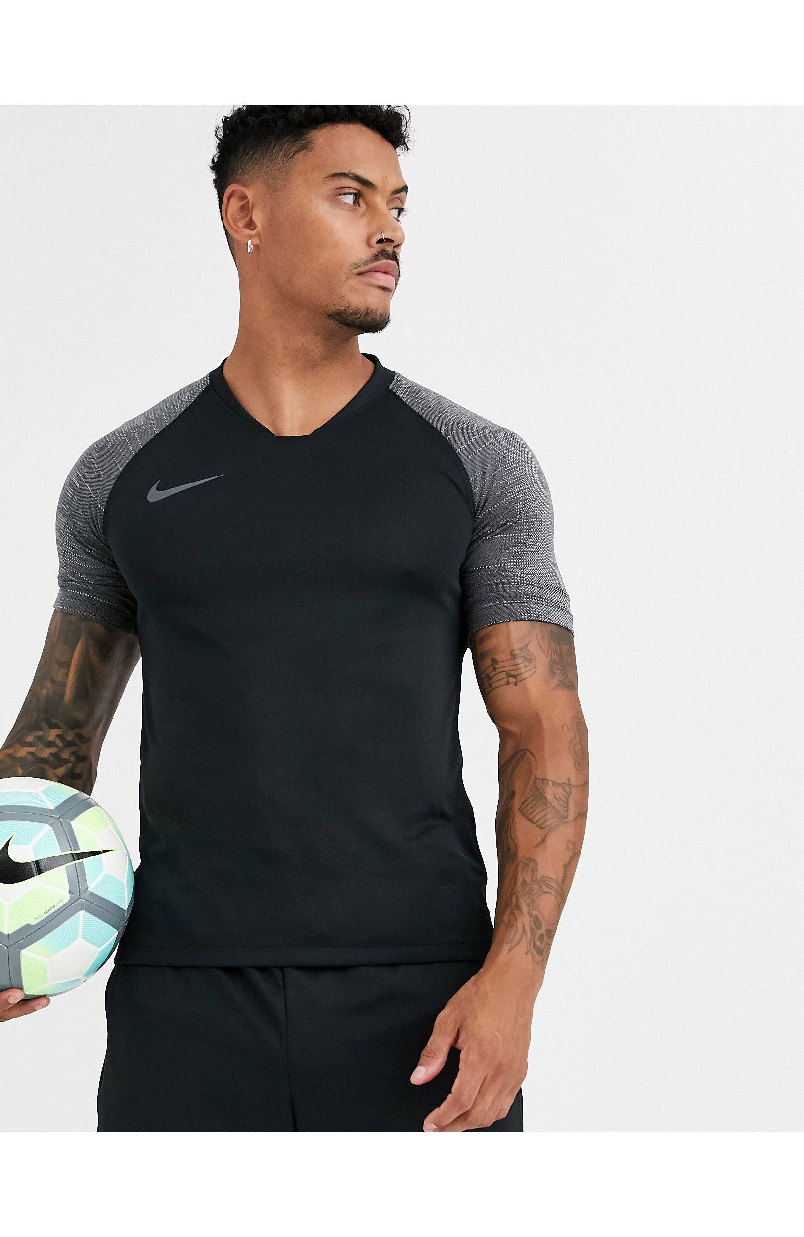 Nike Football Strike T-shirt in Black for Men | Lyst