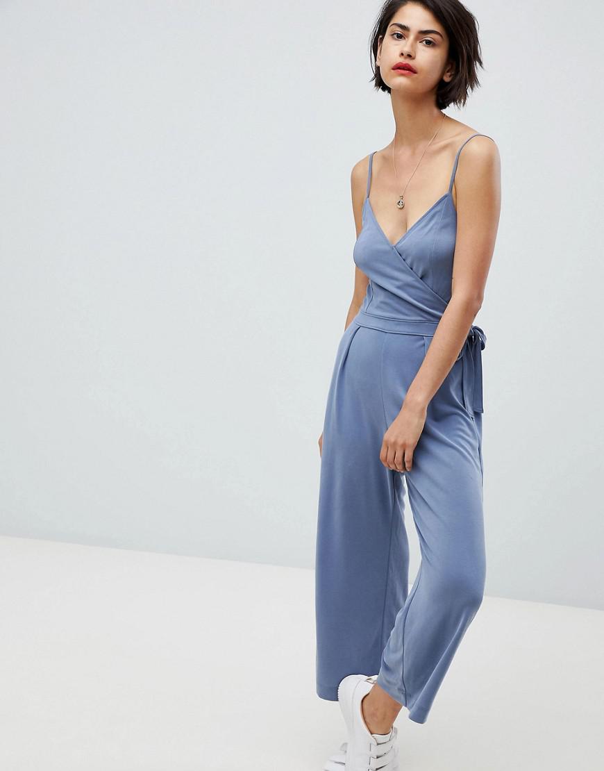 abercrombie and fitch denim jumpsuit