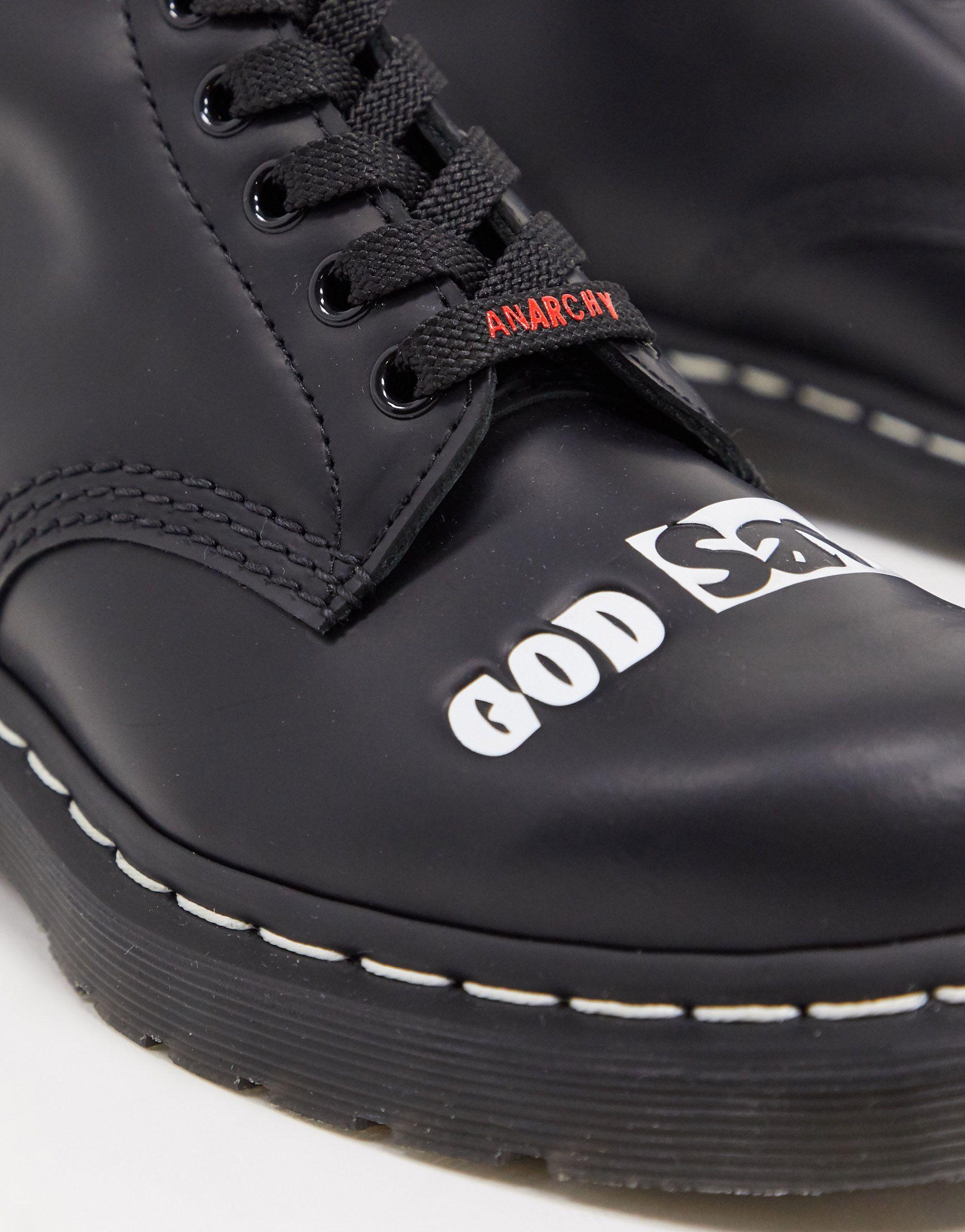 God Save Doc Martens Sex Pistols Shoes Martens 1460 Sex Pistols In