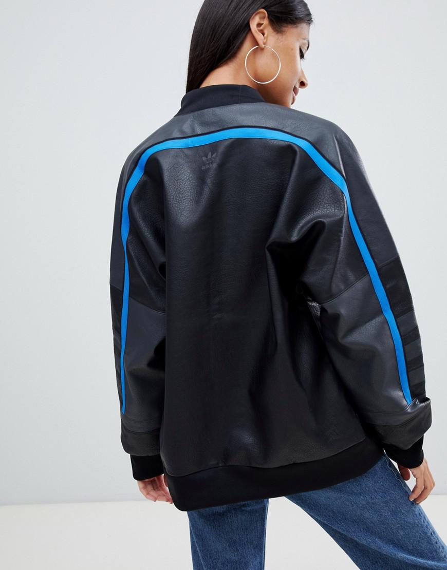 adidas originals aa 42 motocross track jacket in black