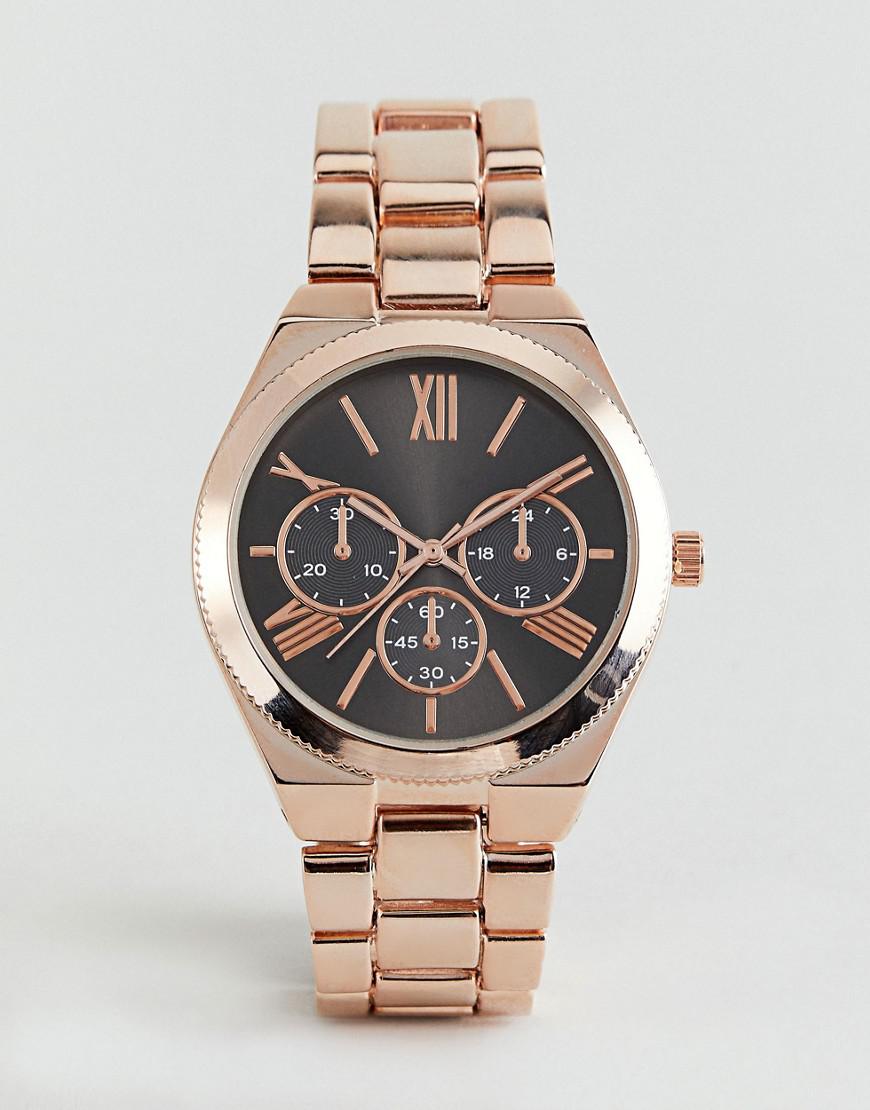 ALDO Leather Gwosa Rose Watch in Metallic -