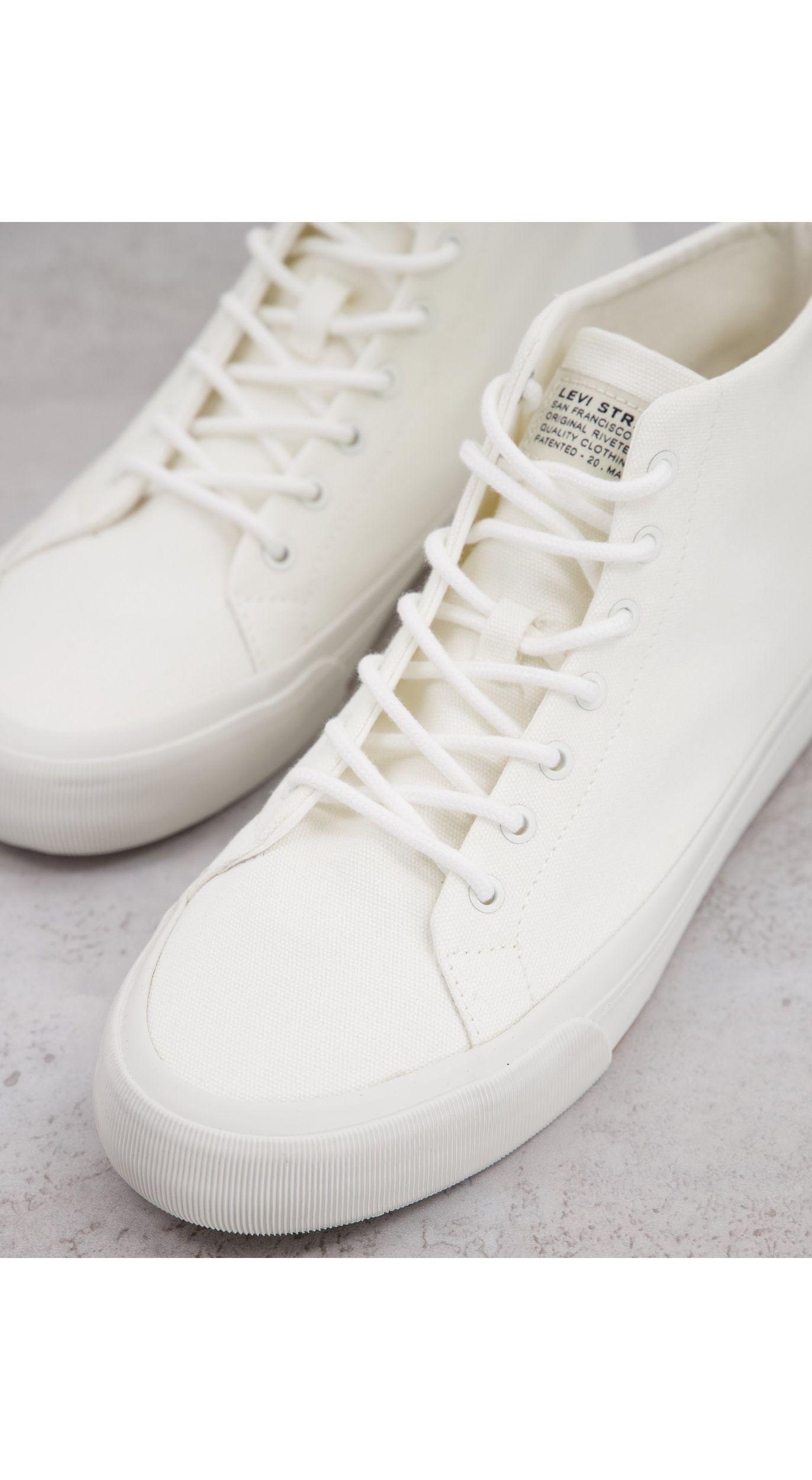 Summit Mid - Sneakers alte bianche con logo piccolo da Uomo di Levi's in  Bianco | Lyst
