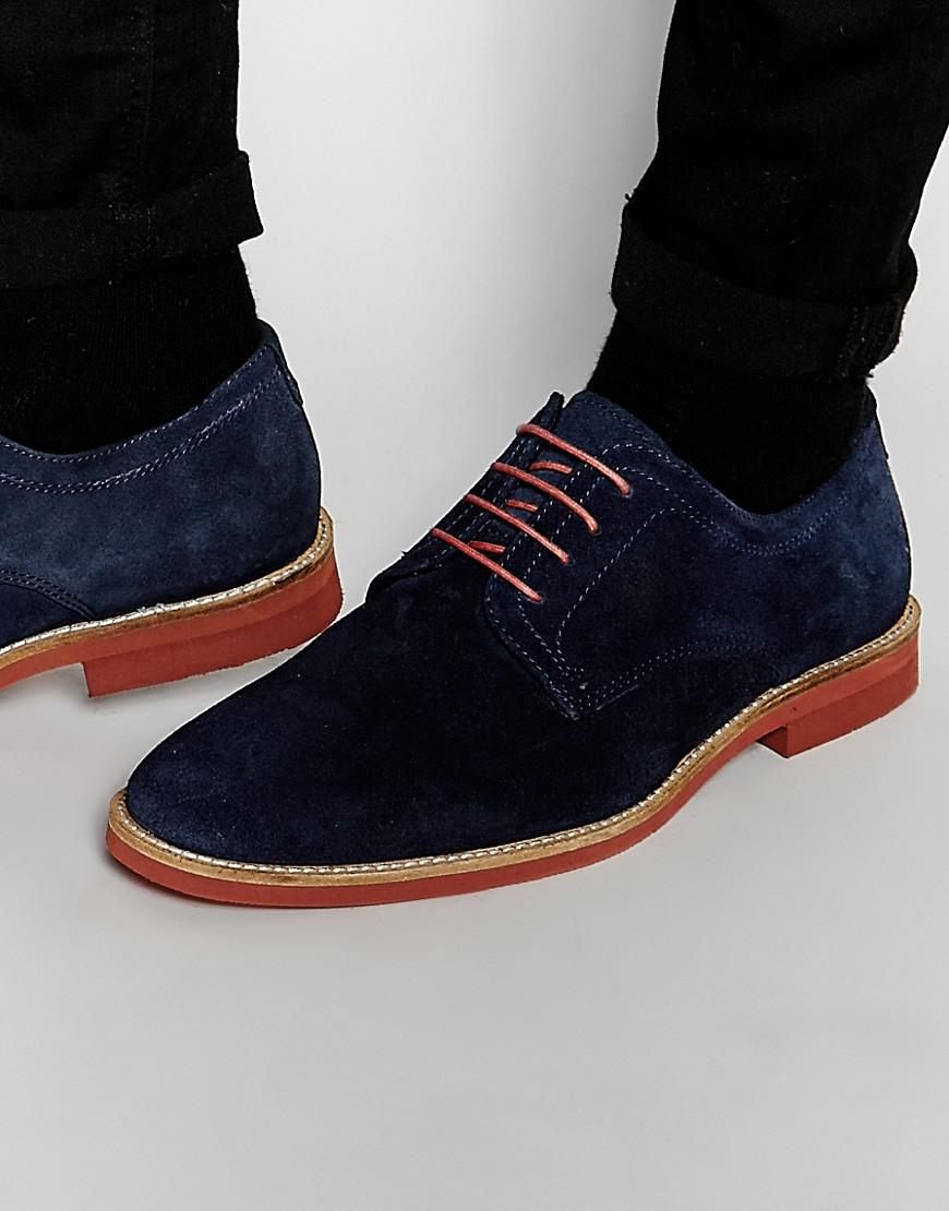 red tape blue shoes