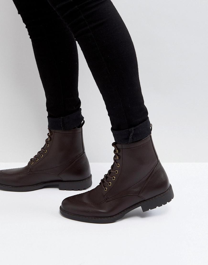 asos lace up boots