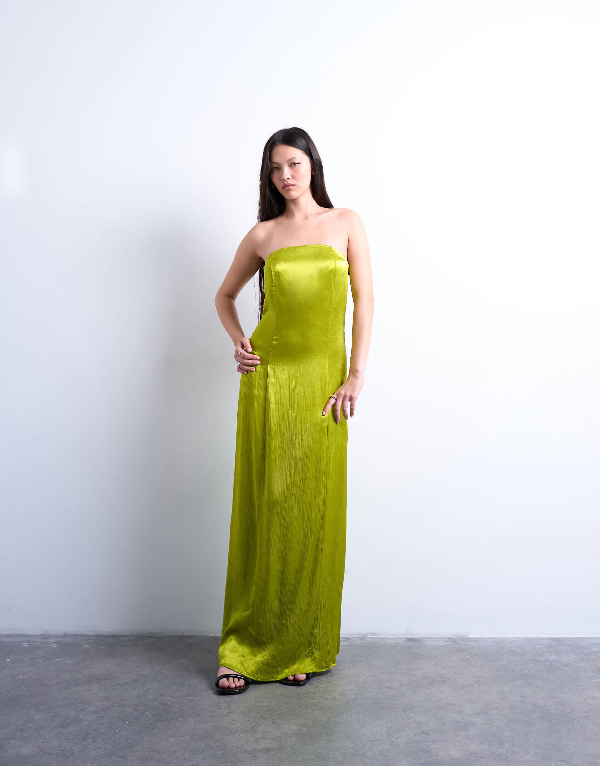 toteme green dress Fluid Jersey Dress Pepper main image 1