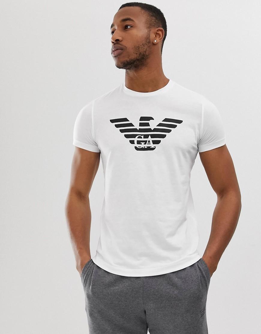 armani chest logo t shirt