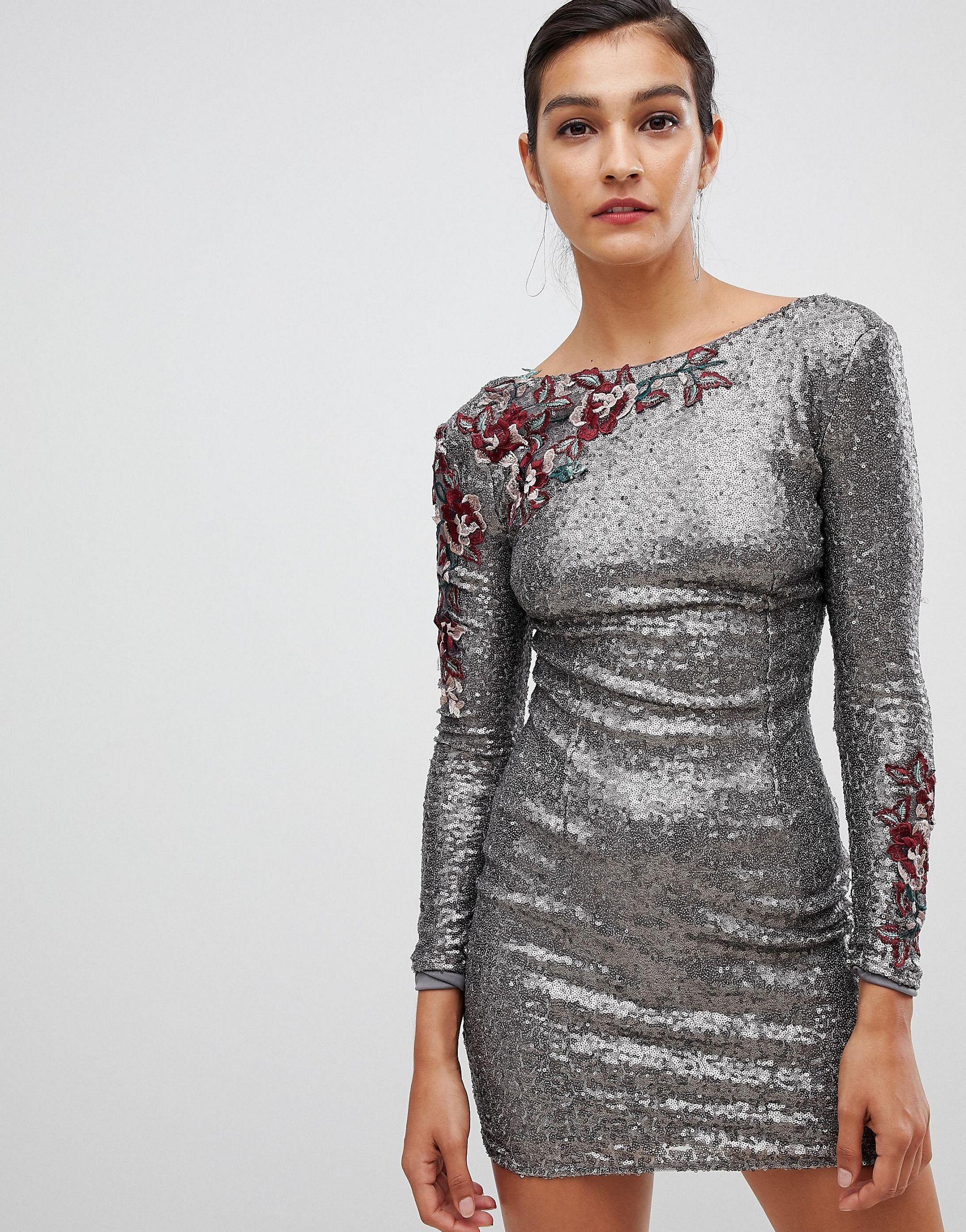 little mistress sequin dress