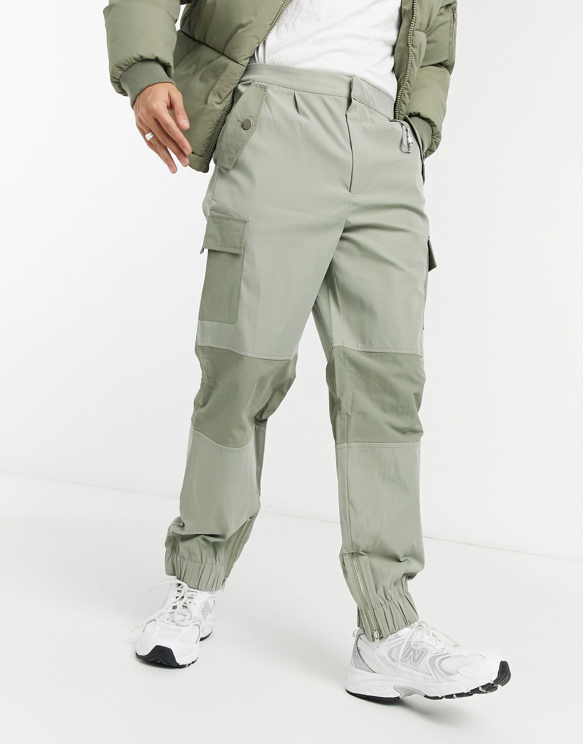 Pantalon cargo à détails fonctionnels Mennace pour homme en coloris Gris |  Lyst