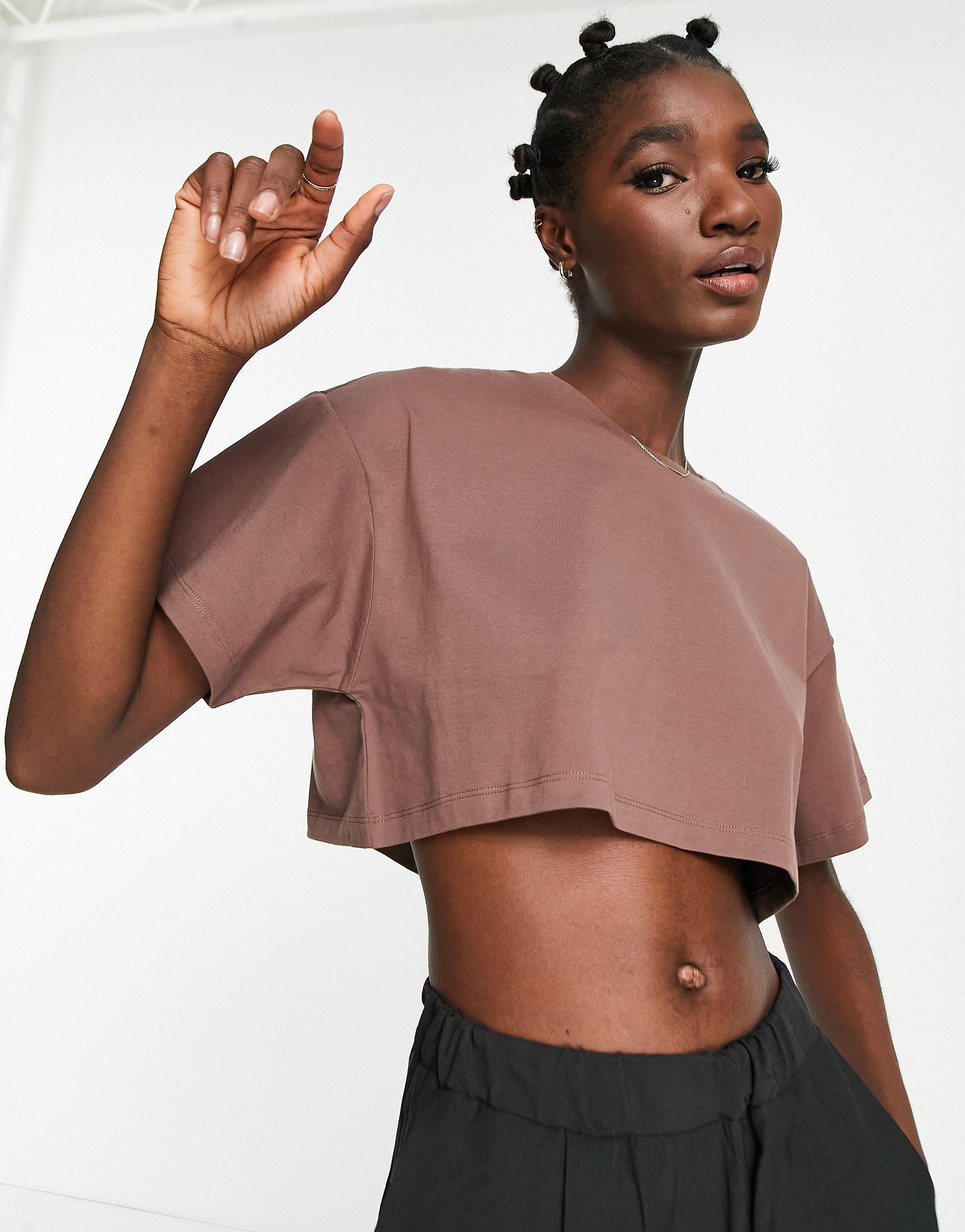 asos cropped t shirt