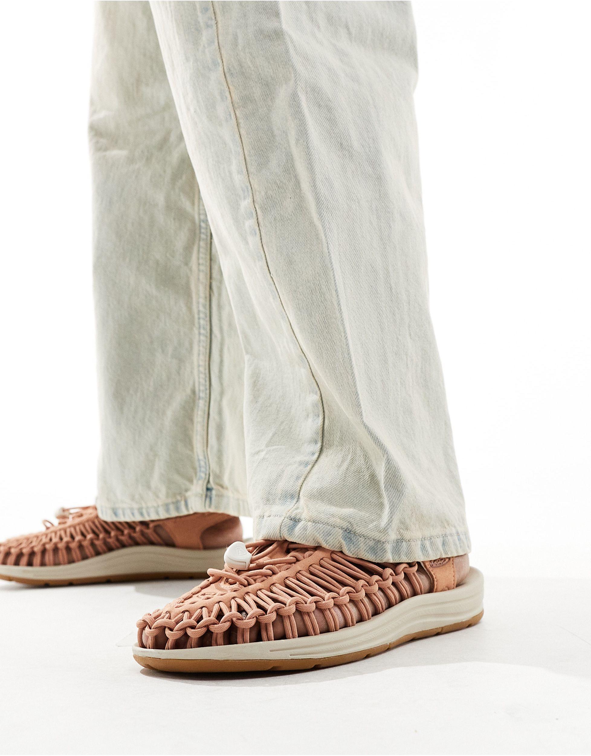 Keen Uneek Woven Cord Shoes in Grey | Lyst UK