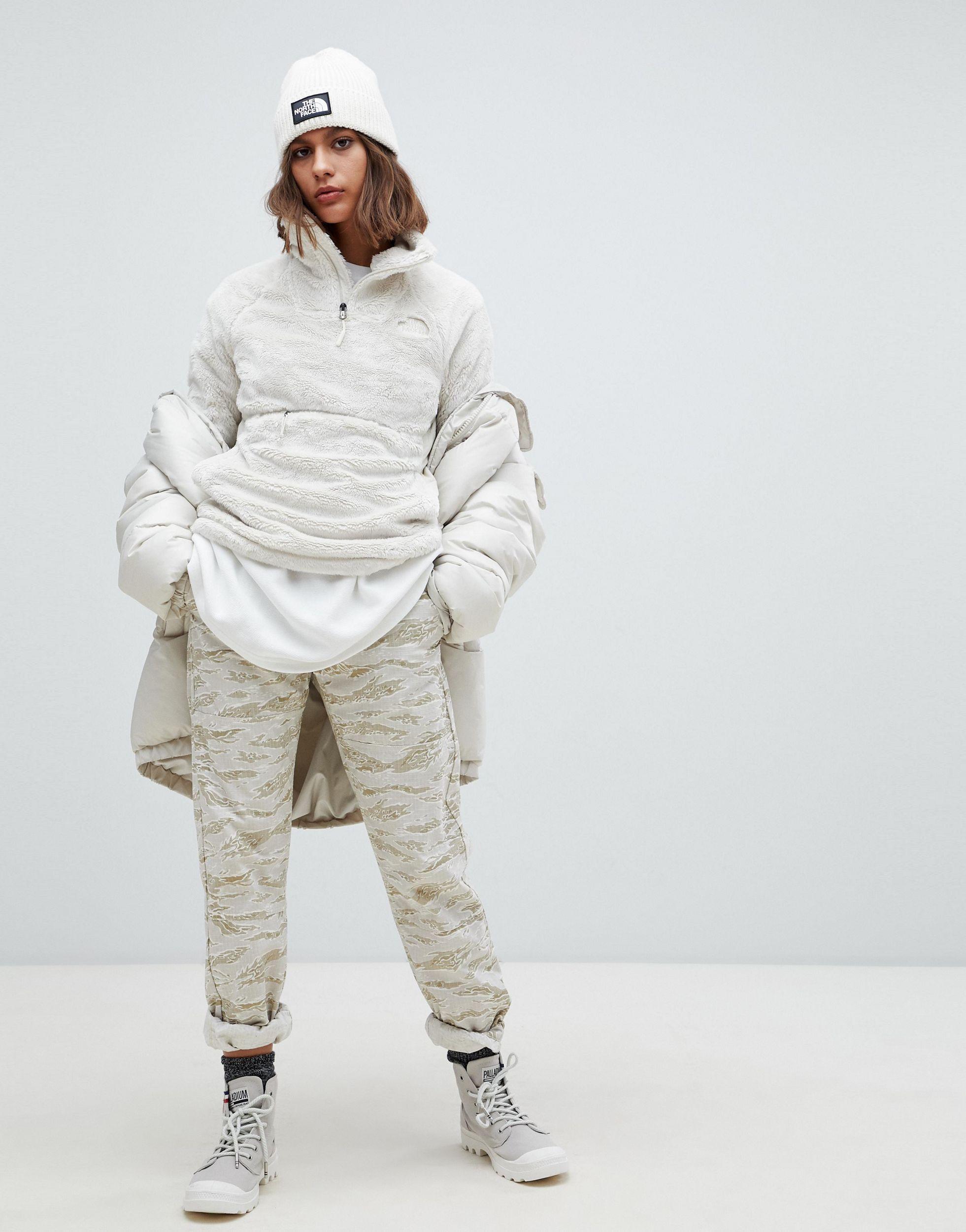 north face osito half zip