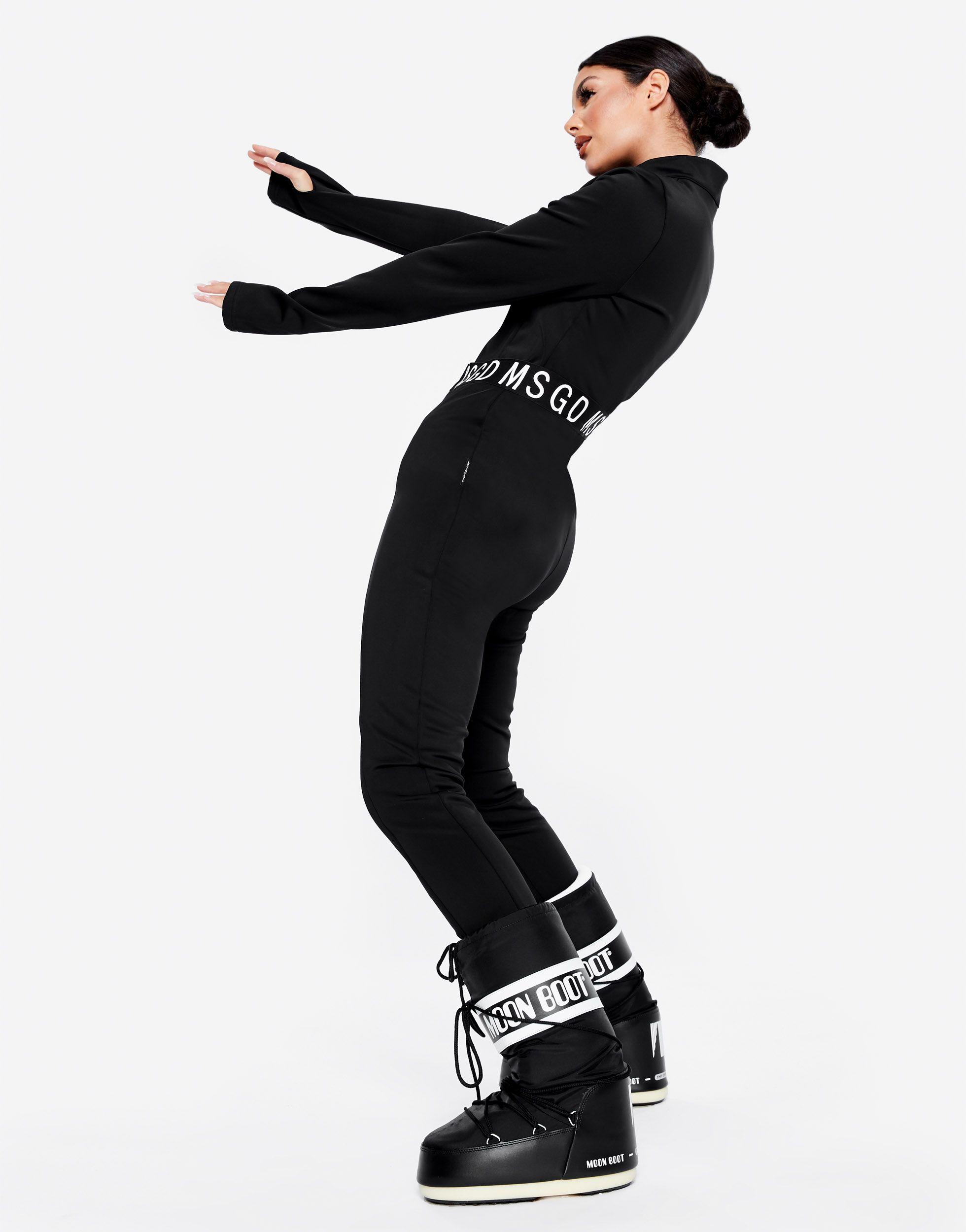 Missguided Ski legging in Black | Lyst