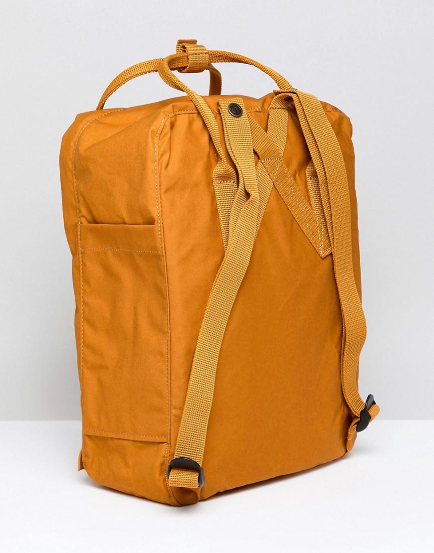 Fjallraven Classic Kanken Backpack in Yellow - Lyst
