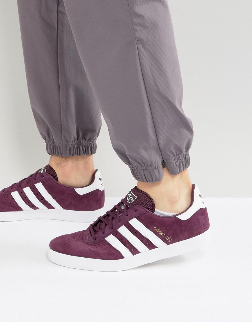 adidas 350 purple