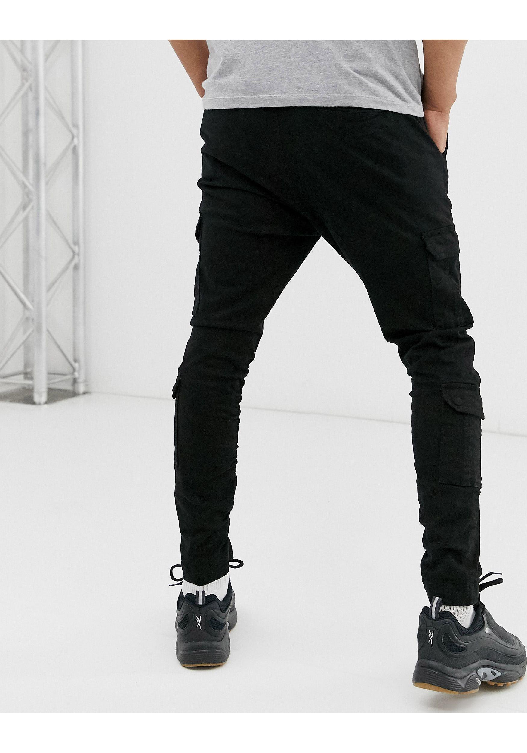 Brave Soul Utility Cargo Skinny Trouser 