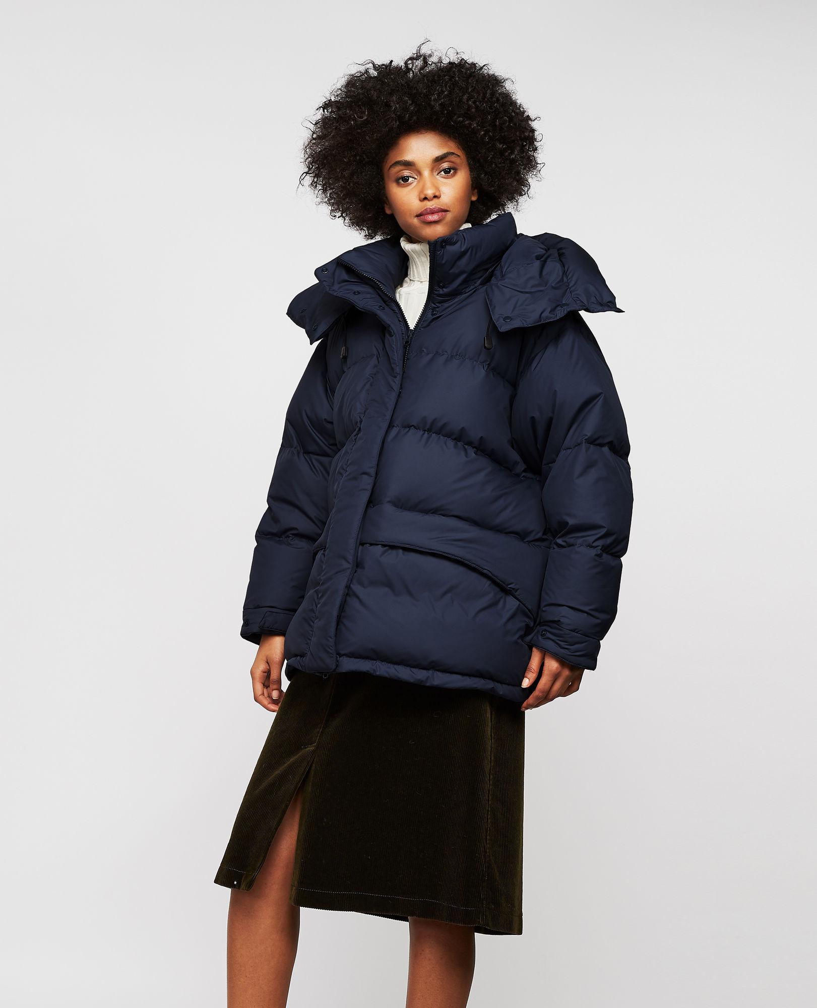 aspesi lightweight down jacket