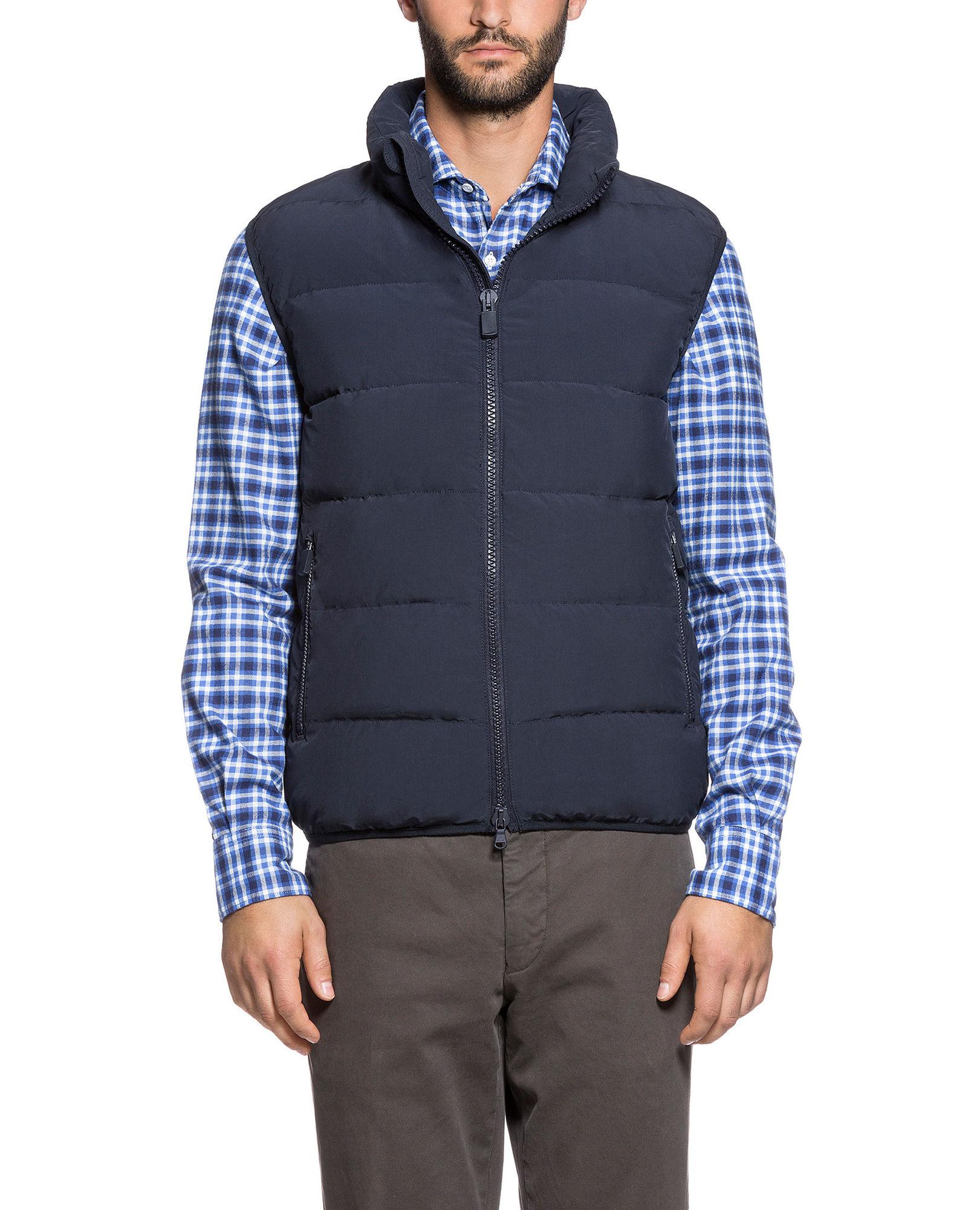 Lyst Aspesi Down Vest Agile in Blue for Men