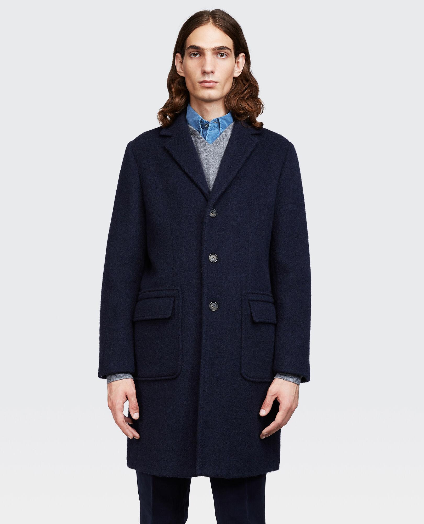 aspesi wool coat