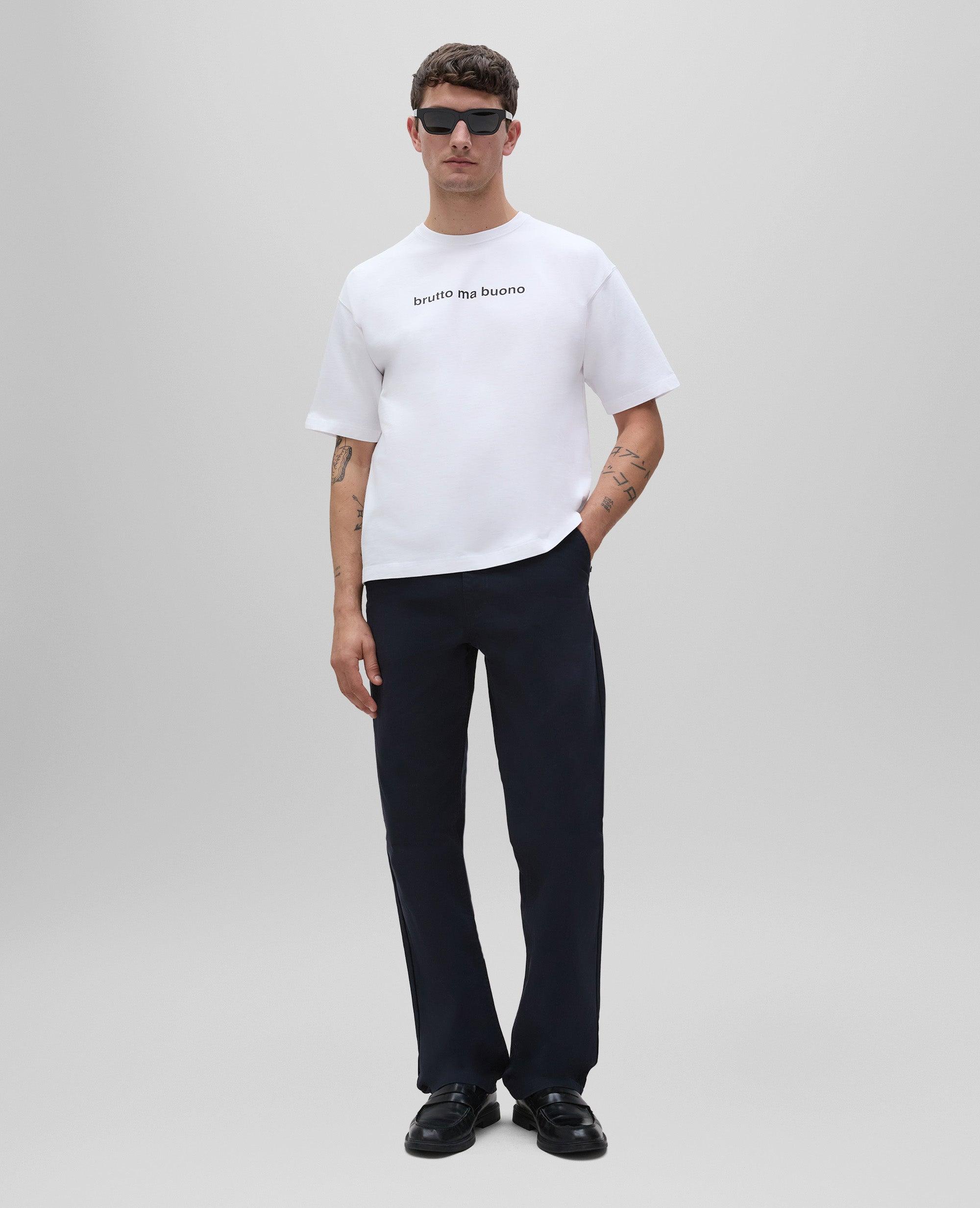 Aspesi T-Shirt Brutto Ma Buono Aus Jersey in Weiß für Herren Lyst AT