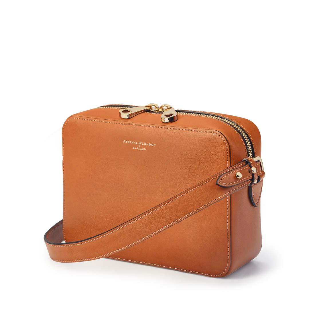 Aspinal of London Leather Camera Bag in Tan (Brown) Lyst